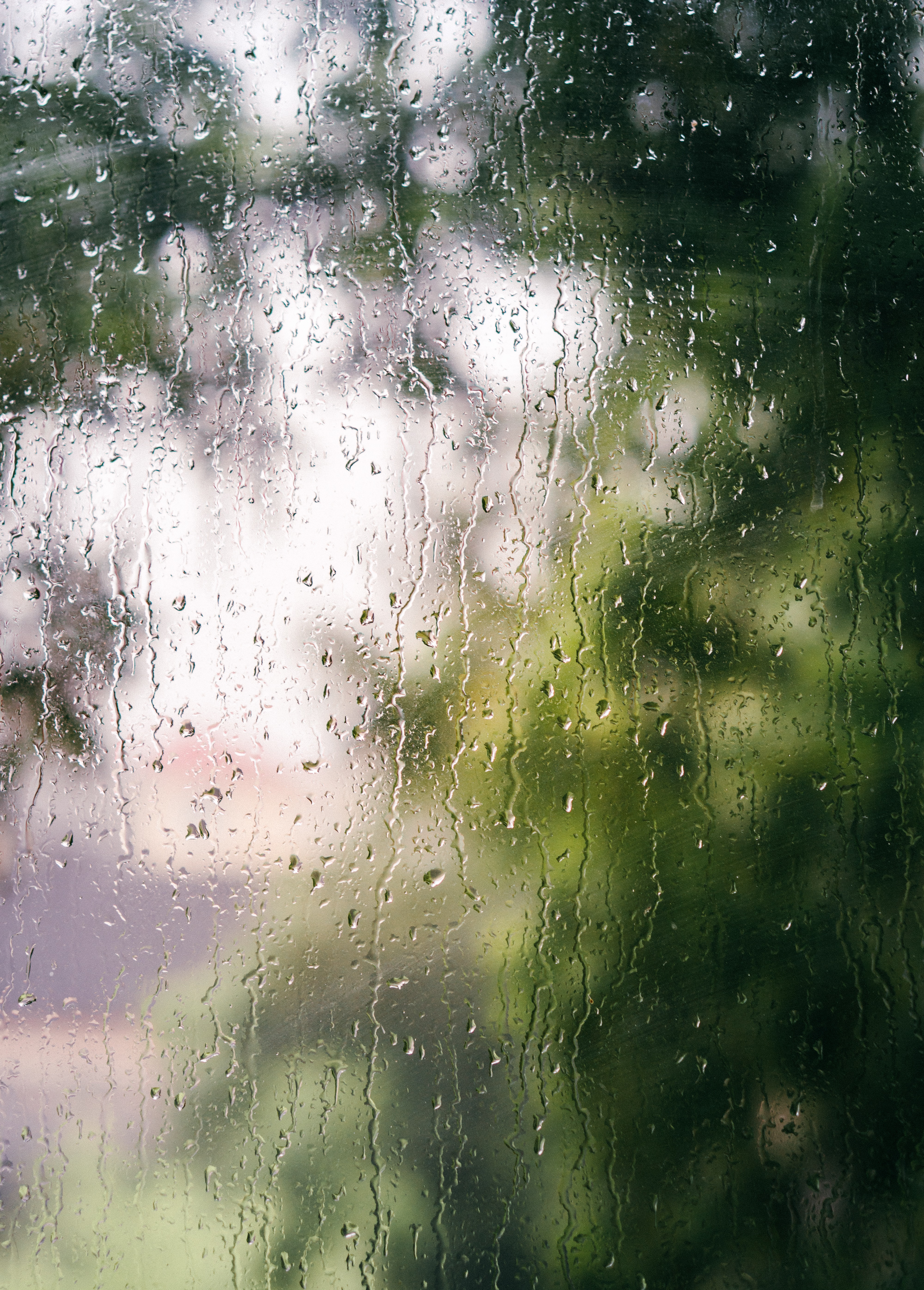 Download mobile wallpaper Macro, Drops, Glass, Rain for free.
