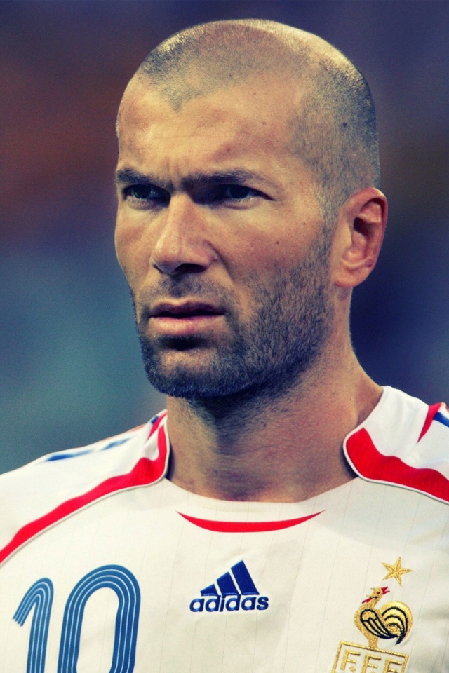 Handy-Wallpaper Sport, Fußball, Zinedine Zidane kostenlos herunterladen.