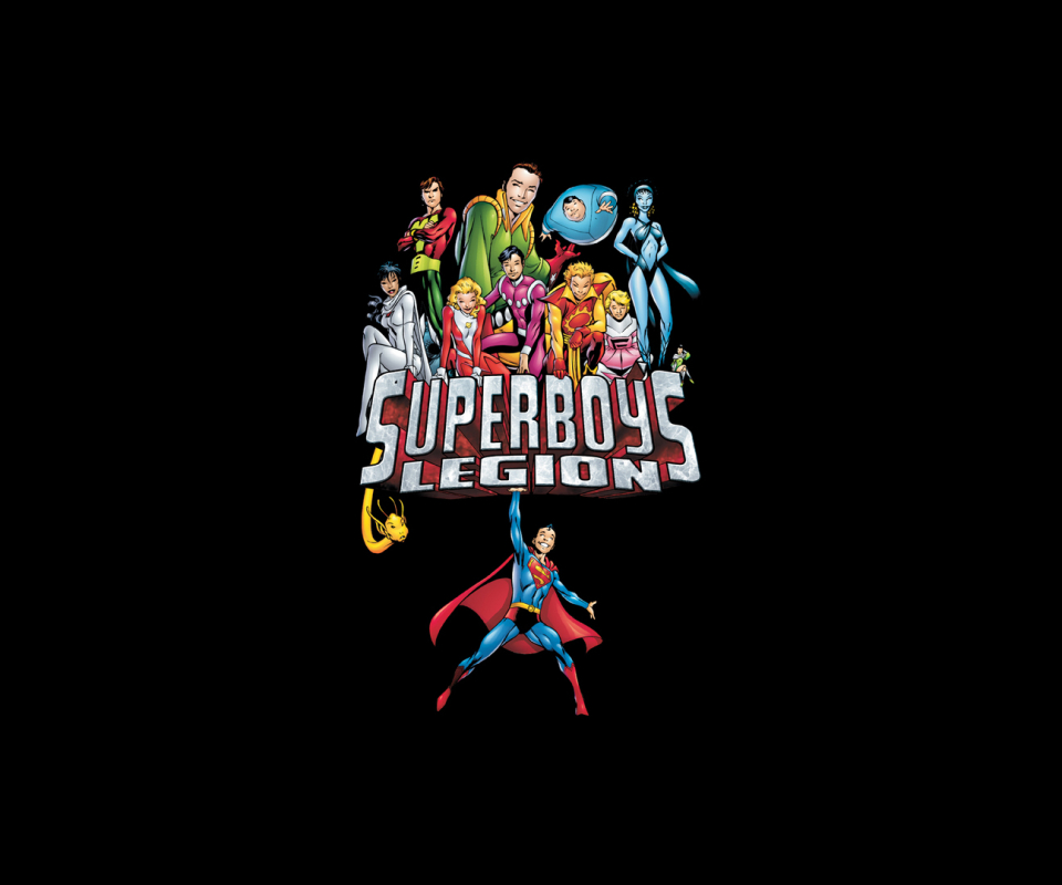 Download mobile wallpaper Superman, Comics, Superboy, Superboys Legion for free.