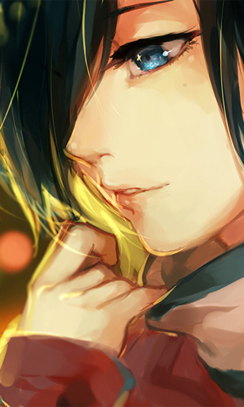 Handy-Wallpaper Animes, Tokyo Ghoul, Touka Kirishima kostenlos herunterladen.