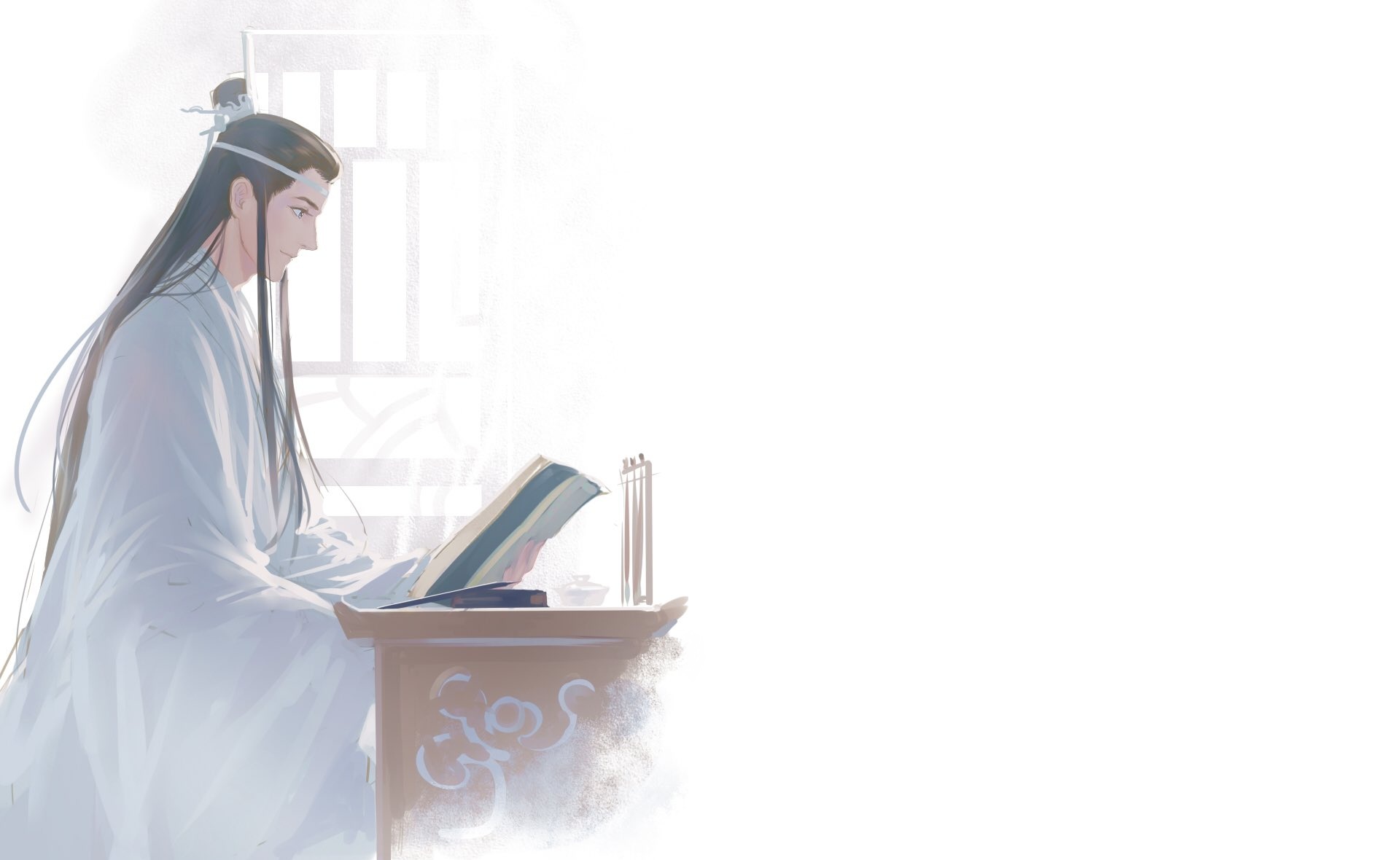 Laden Sie das Animes, Mo Dao Zu Shi, Lan Xichen-Bild kostenlos auf Ihren PC-Desktop herunter