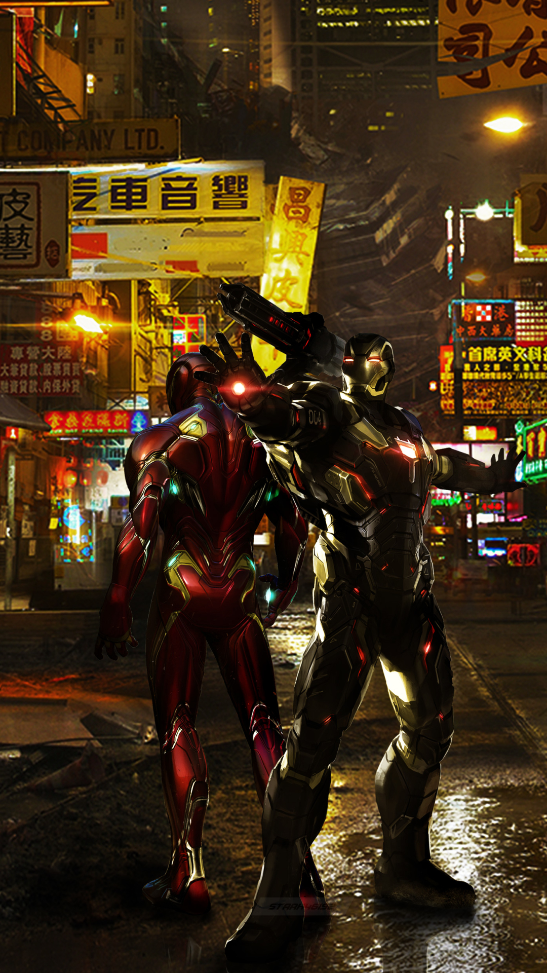 Descarga gratuita de fondo de pantalla para móvil de Los Vengadores, Películas, Hombre De Acero, Maquina De Guerra, Vengadores: Endgame.