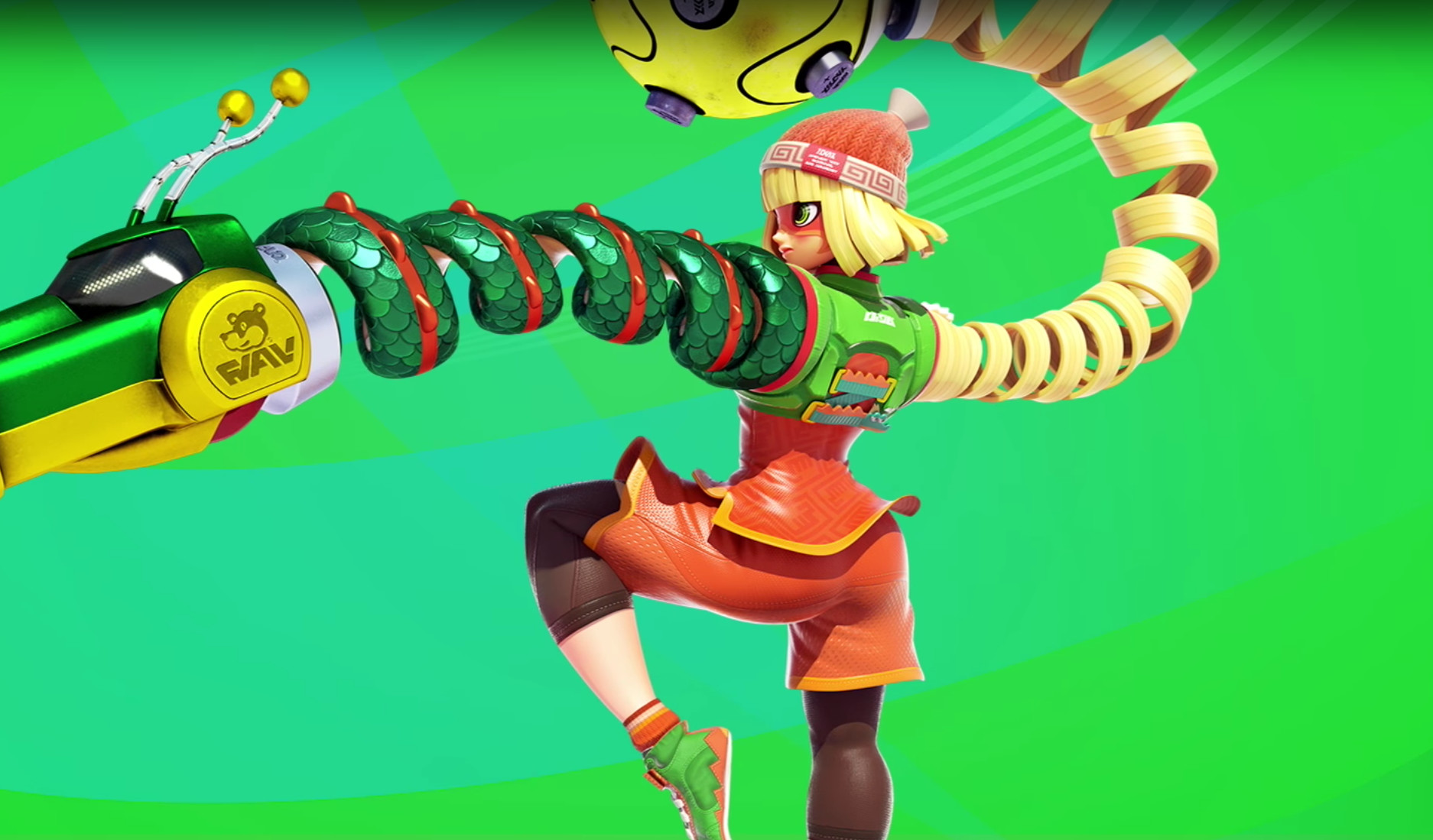 video game, arms, min min (arms)