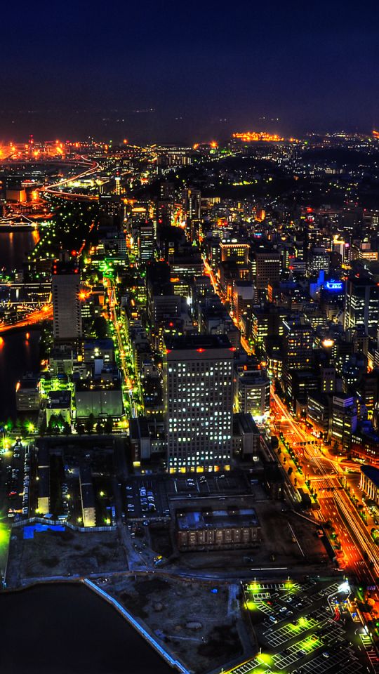 Descarga gratuita de fondo de pantalla para móvil de Ciudades, Noche, Luz, Japón, Paisaje Urbano, Tokio, Yokohama, Hecho Por El Hombre, Shibuya.
