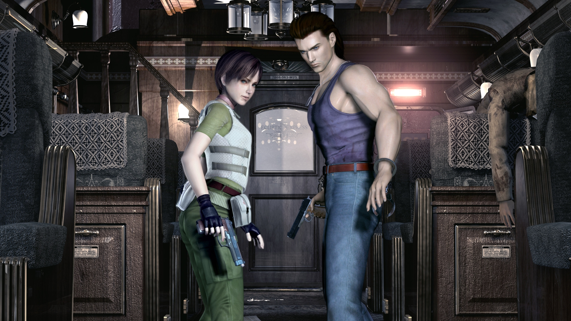 Популярные заставки и фоны Архивы Resident Evil: Resident Evil 0 на компьютер