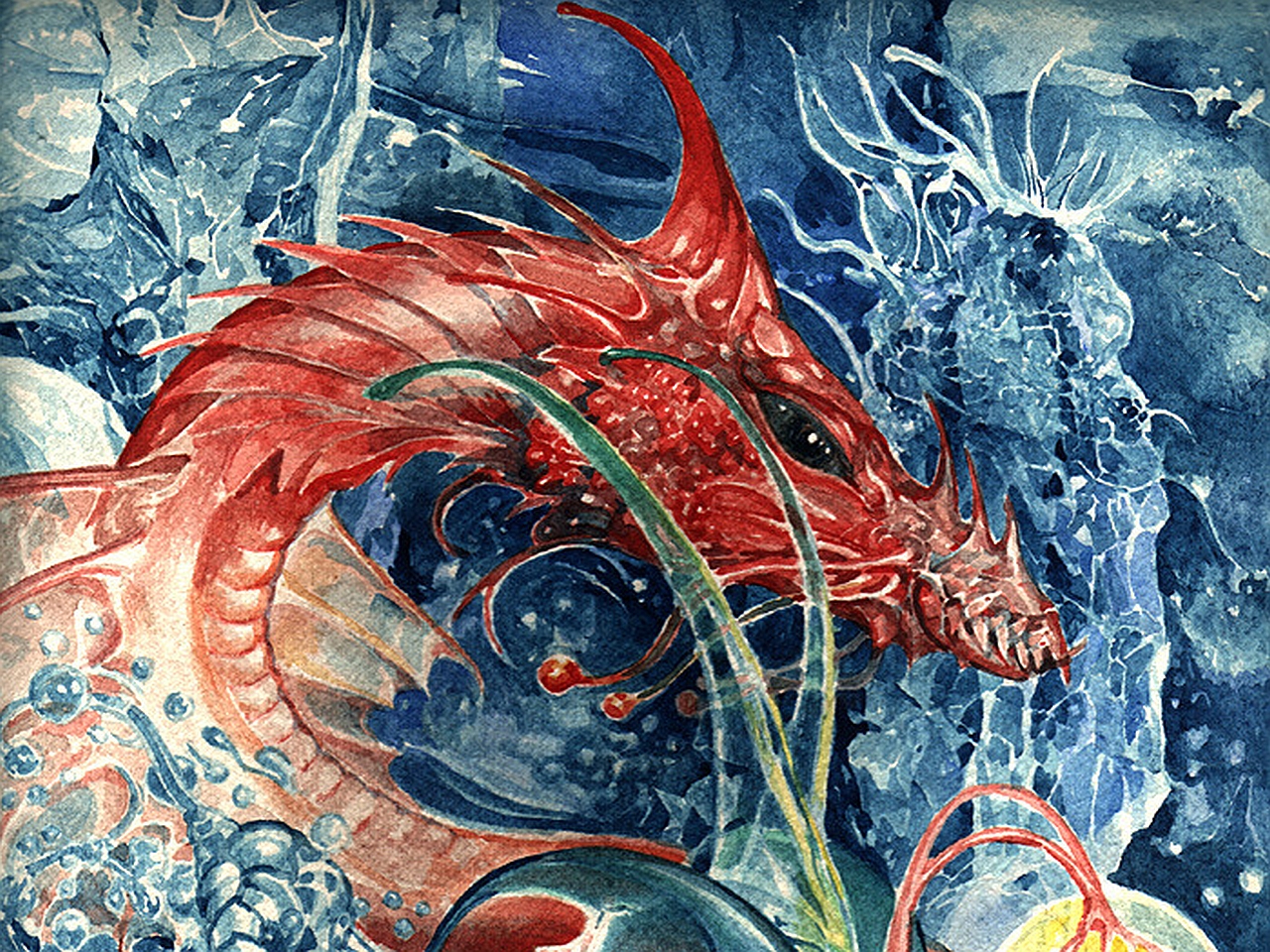 Download mobile wallpaper Fantasy, Dragon for free.