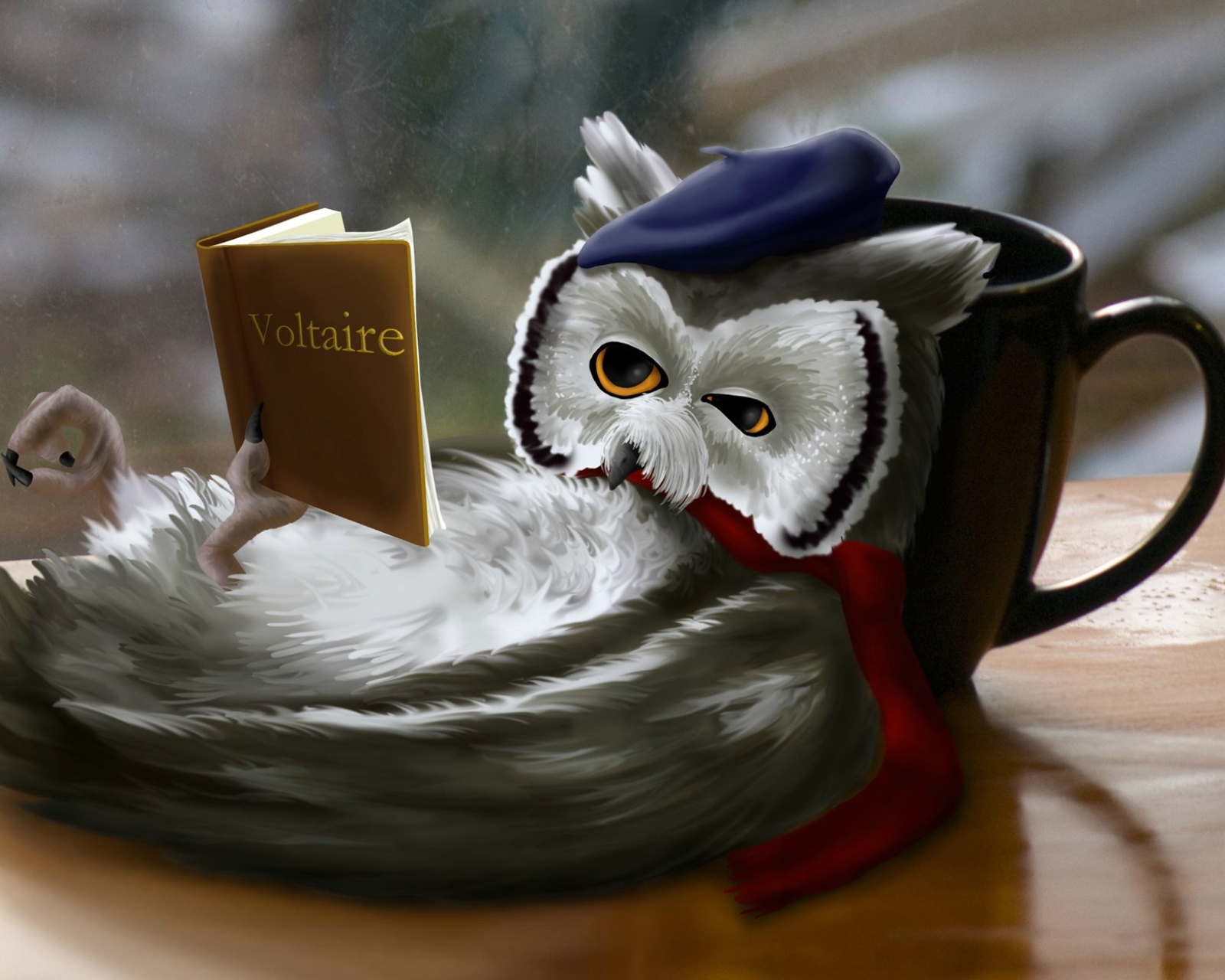 Free download wallpaper Fantasy, Owl, Fantasy Animals on your PC desktop
