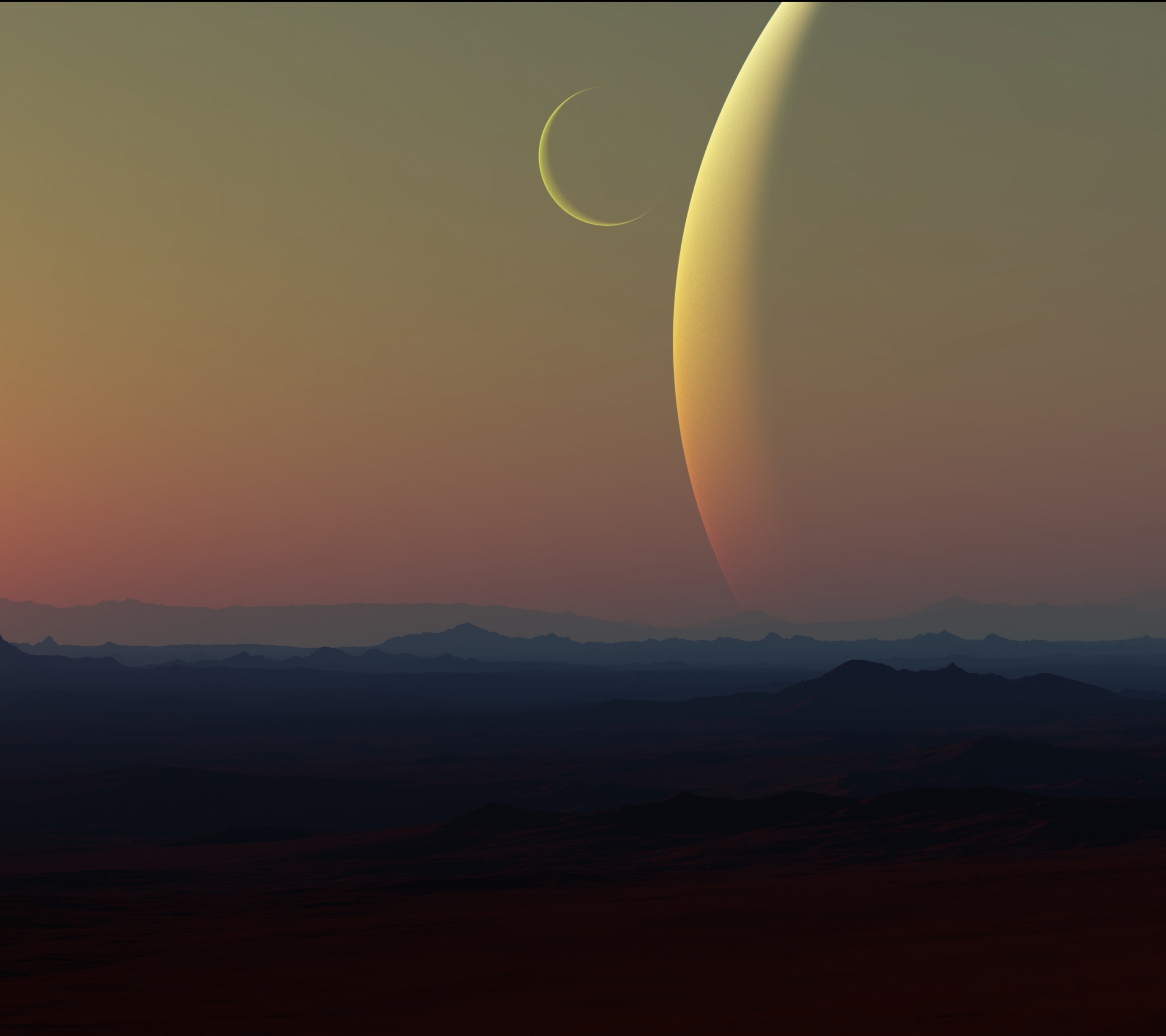 Free download wallpaper Landscape, Sci Fi on your PC desktop