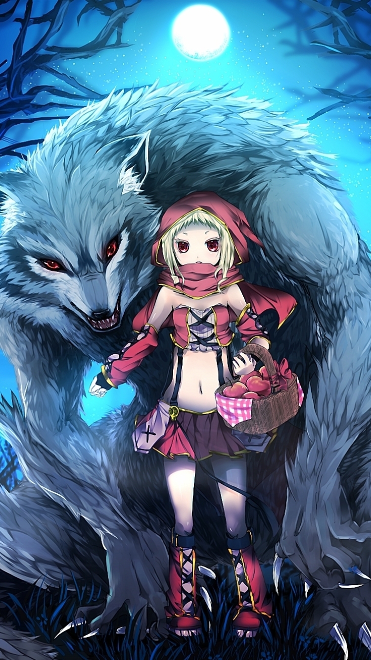 Download mobile wallpaper Anime, Red Riding Hood for free.