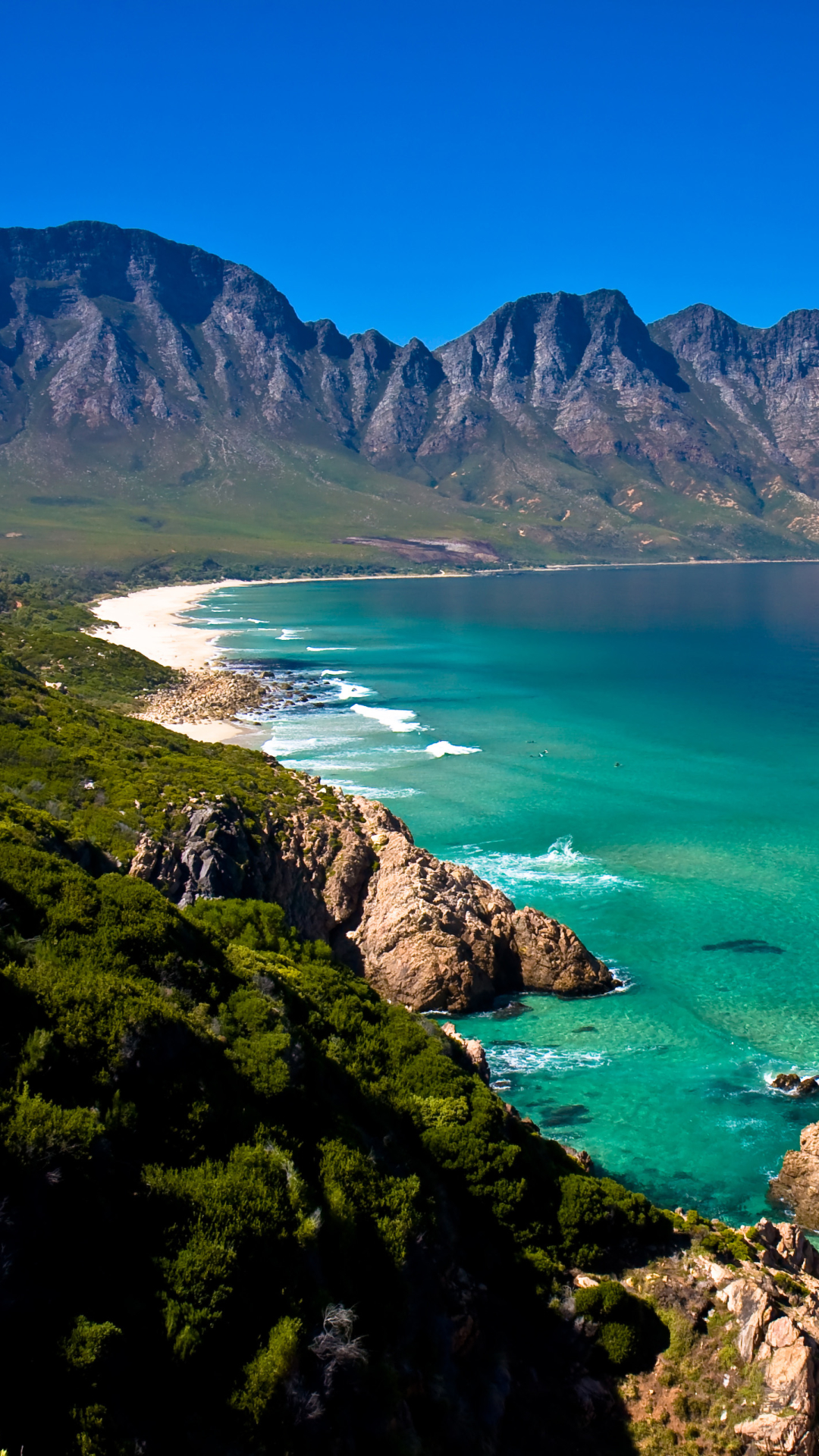 Download mobile wallpaper Nature, Ocean, Earth, Coastline, South Africa for free.
