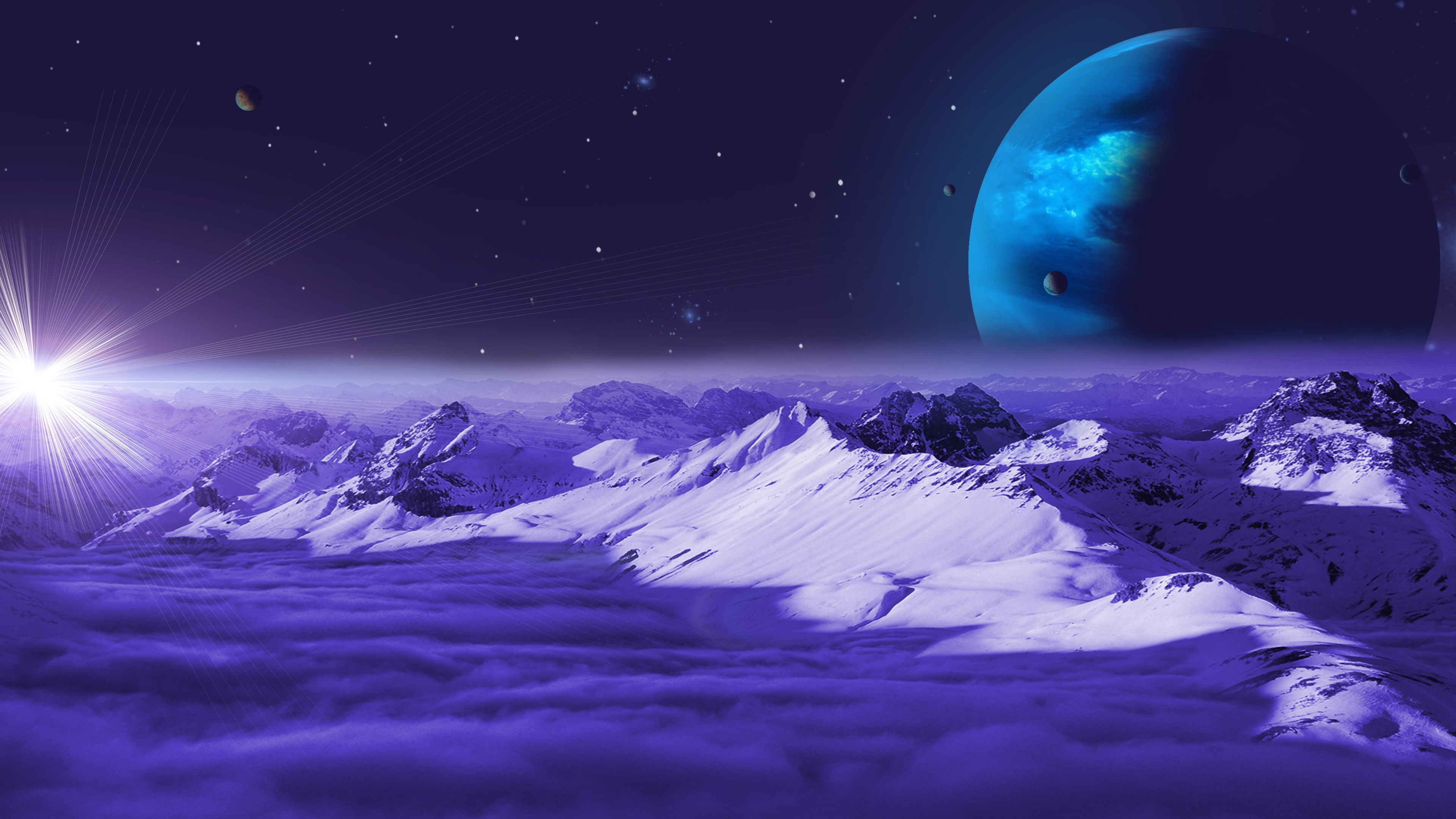 Handy-Wallpaper Landschaft, Planet, Science Fiction, Weltraum kostenlos herunterladen.