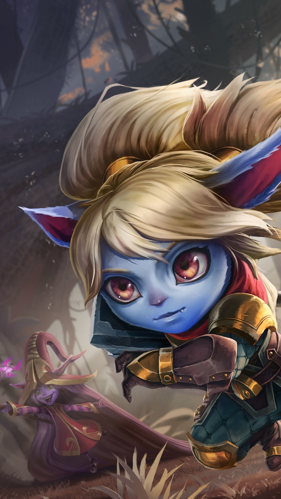 Download mobile wallpaper League Of Legends, Video Game, Lulu (League Of Legends), Poppy (League Of Legends) for free.
