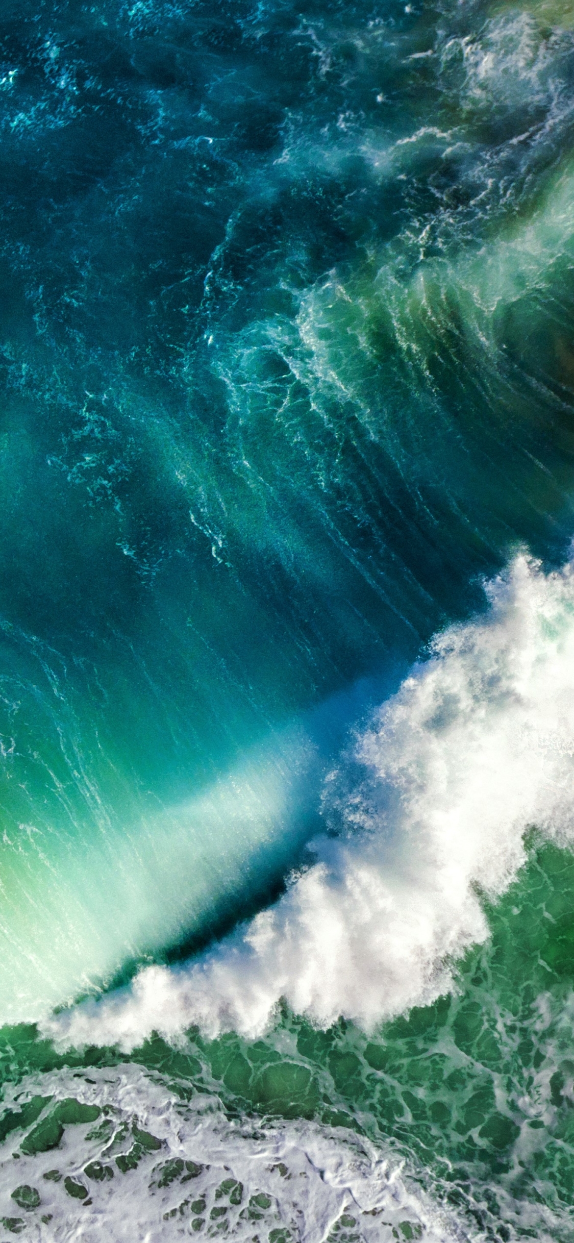 Handy-Wallpaper Ozean, Welle, Antenne, Meer, Erde/natur, Luftbildfotografie kostenlos herunterladen.
