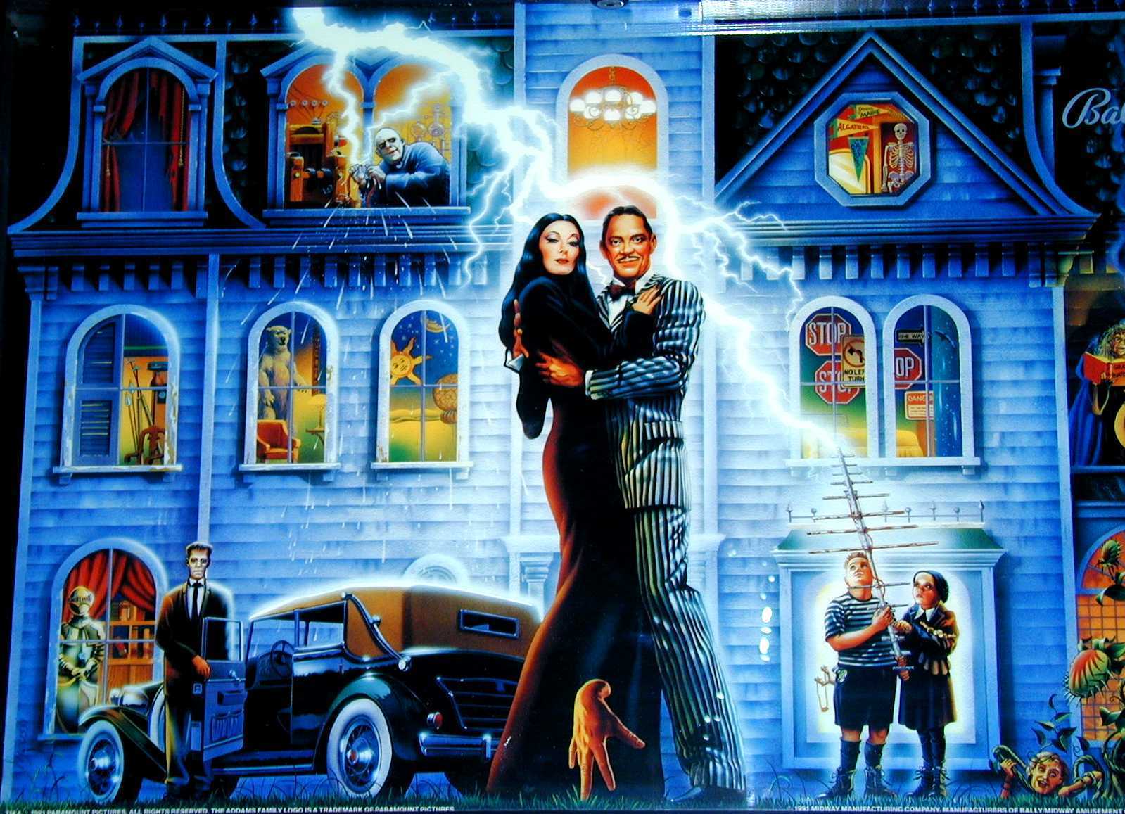 tv show, the addams family