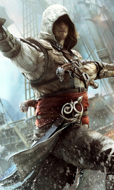 Handy-Wallpaper Computerspiele, Assassin's Creed, Assassin's Creed Iv: Black Flag kostenlos herunterladen.