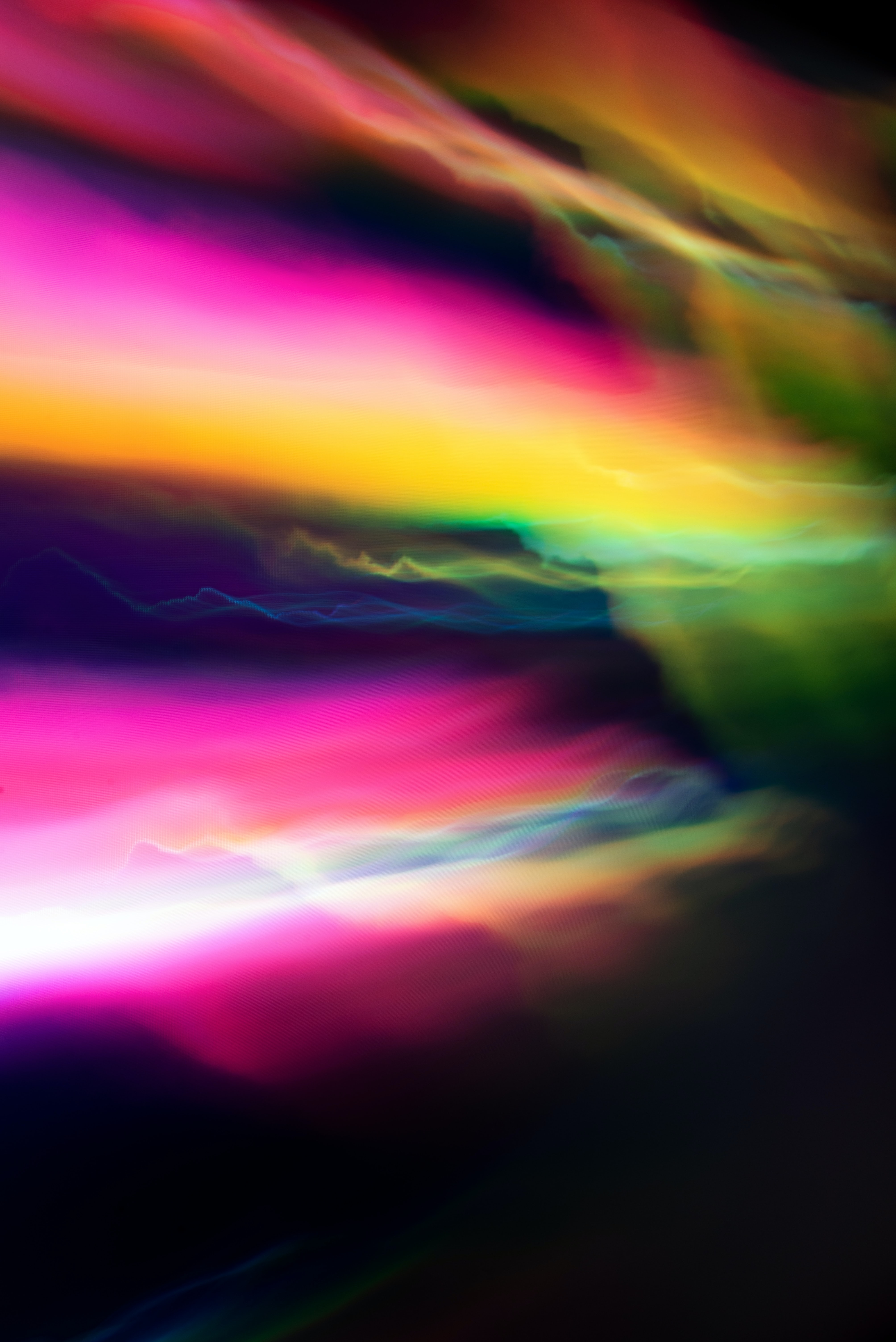 Download mobile wallpaper Distortion, Divorces, Motley, Multicolored, Abstract, Gradient for free.