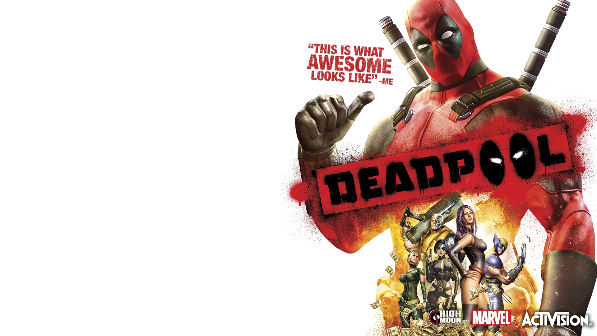 Download mobile wallpaper Deadpool, Video Game for free.