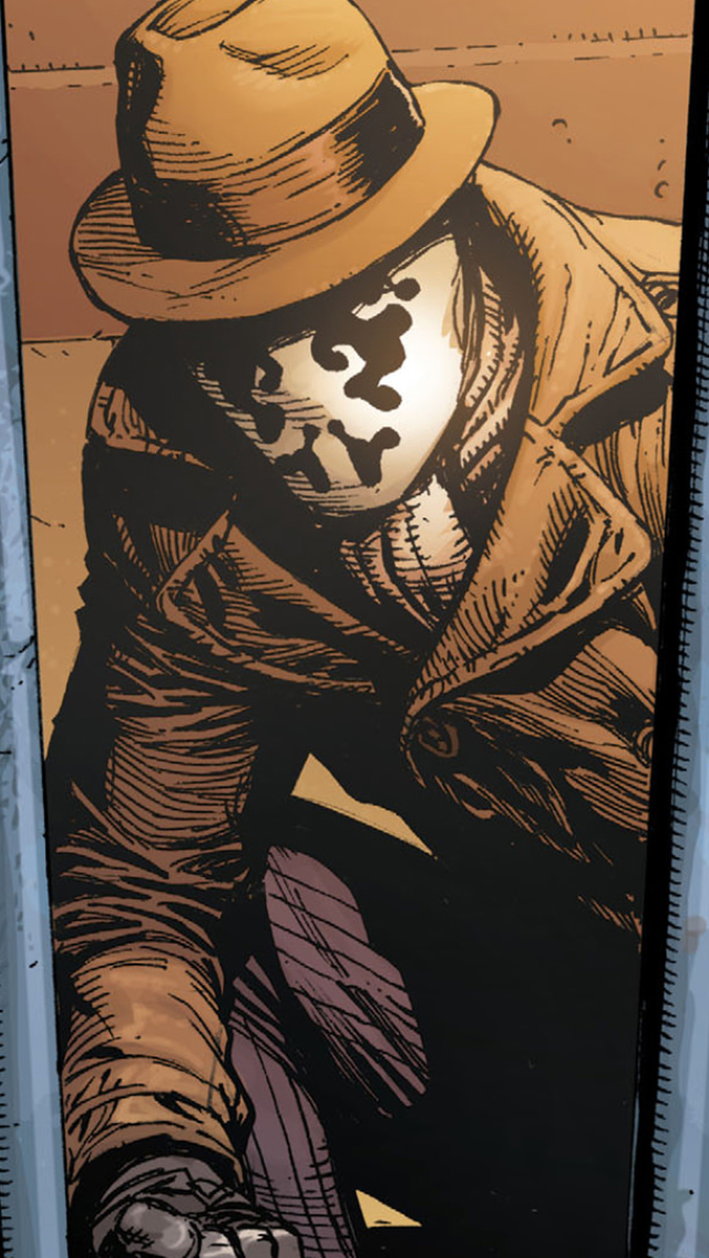 Handy-Wallpaper Comics, Watchmen: Die Wächter, Rorschach kostenlos herunterladen.