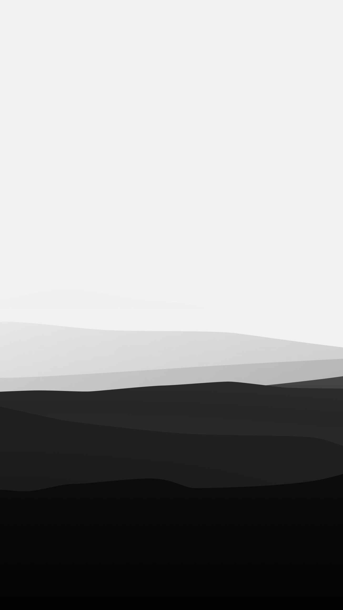 Download mobile wallpaper Mountain, Minimalism, Artistic, Black & White, Minimalist for free.