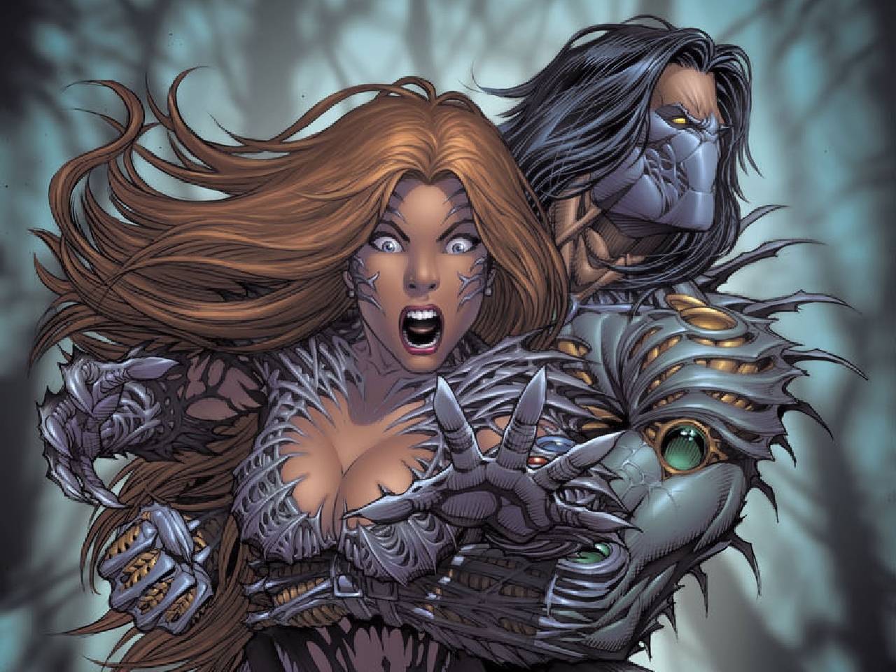 comics, artifacts, the darkness, witchblade