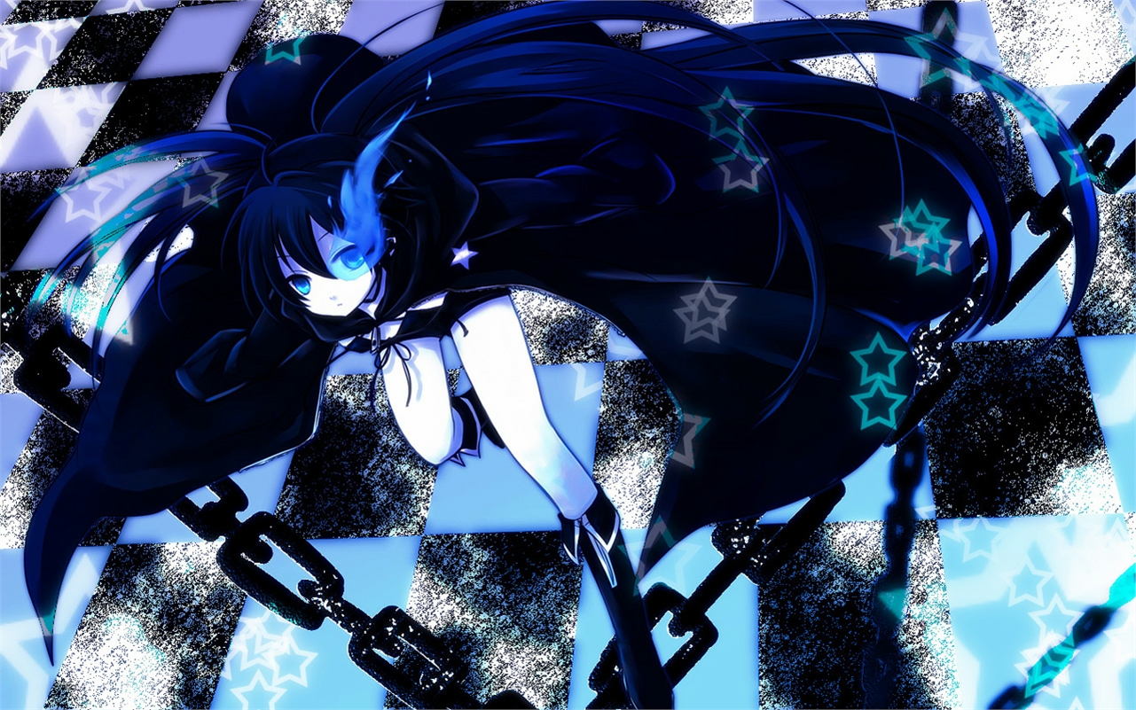 Download mobile wallpaper Anime, Black Rock Shooter for free.