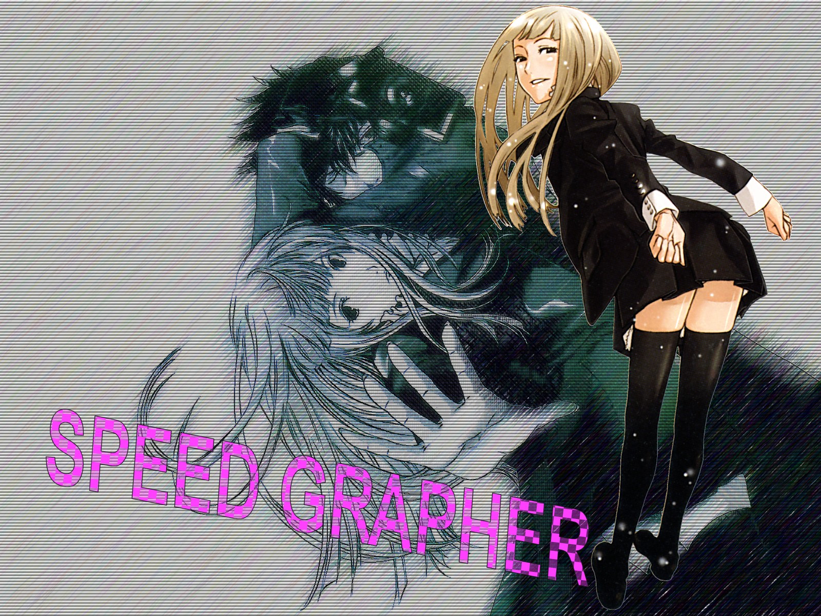 242417 Hintergrundbild herunterladen animes, speed grapher - Bildschirmschoner und Bilder kostenlos