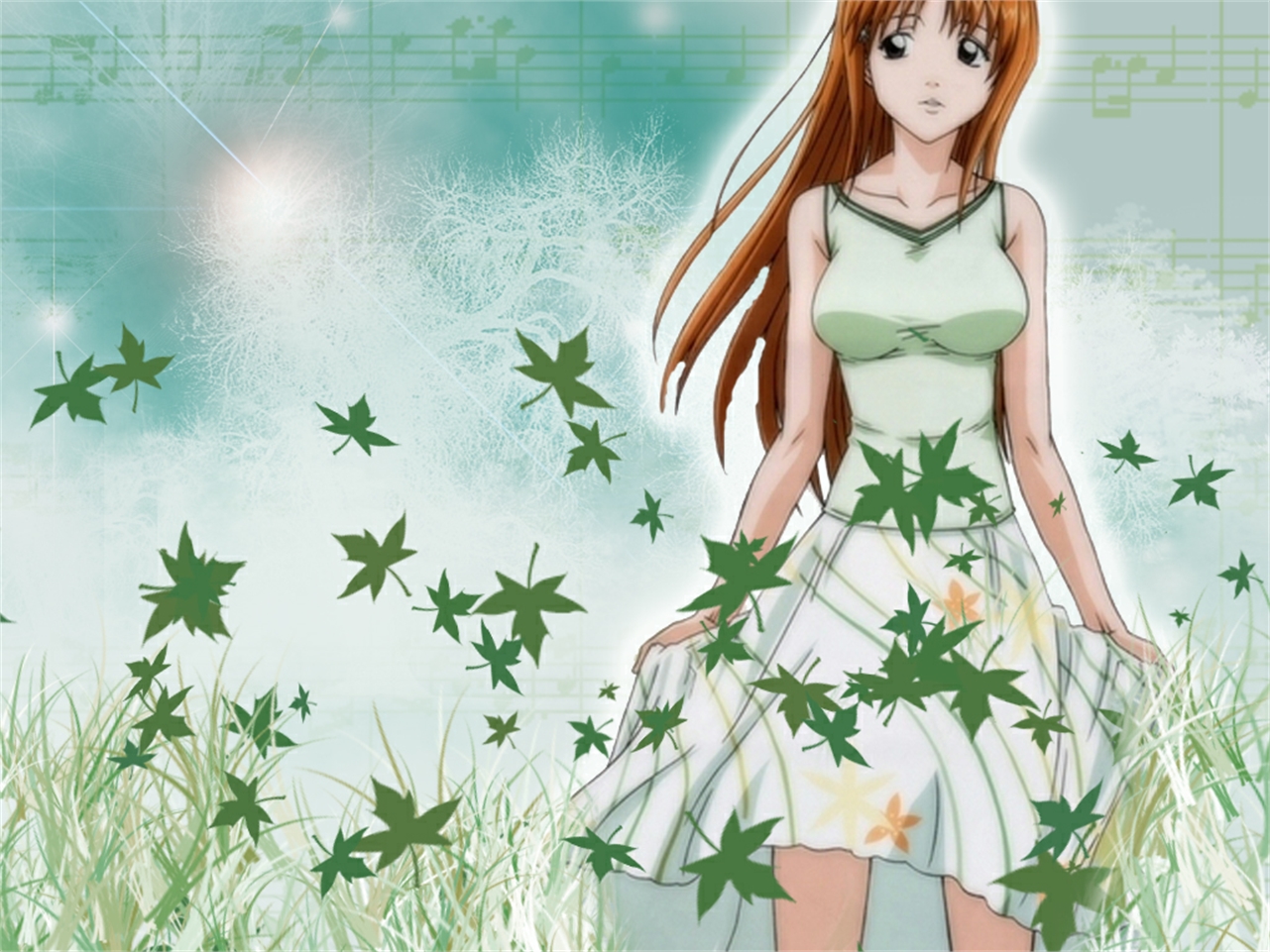 Download mobile wallpaper Anime, Bleach, Orihime Inoue for free.