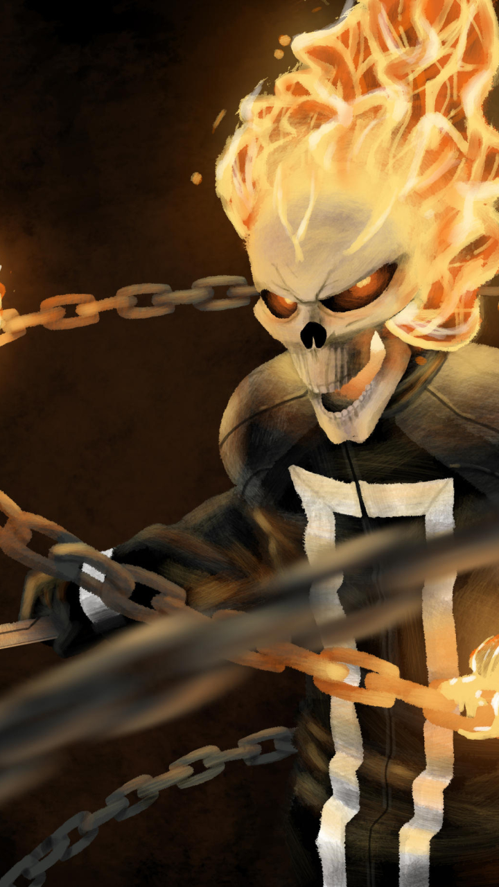 Descarga gratuita de fondo de pantalla para móvil de Historietas, Ghost Rider: El Motorista Fantasma.