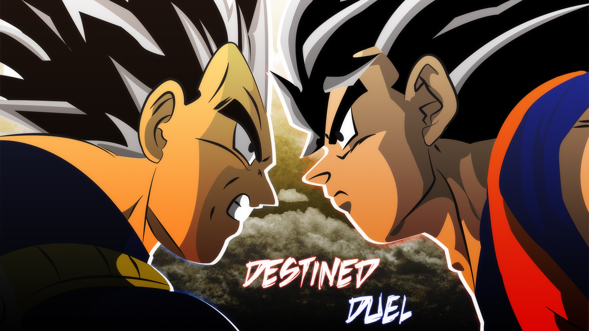 Free download wallpaper Anime, Dragon Ball Z, Dragon Ball, Goku, Vegeta (Dragon Ball) on your PC desktop