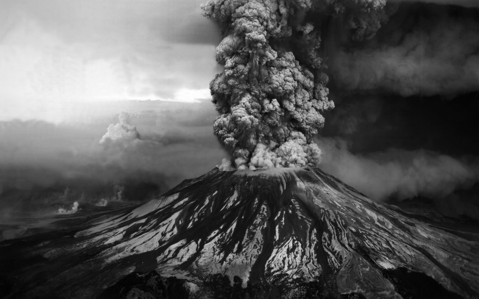 282197 скачать обои вулкан, земля/природа, гора сент хеленс, вулканы - заставки и картинки бесплатно