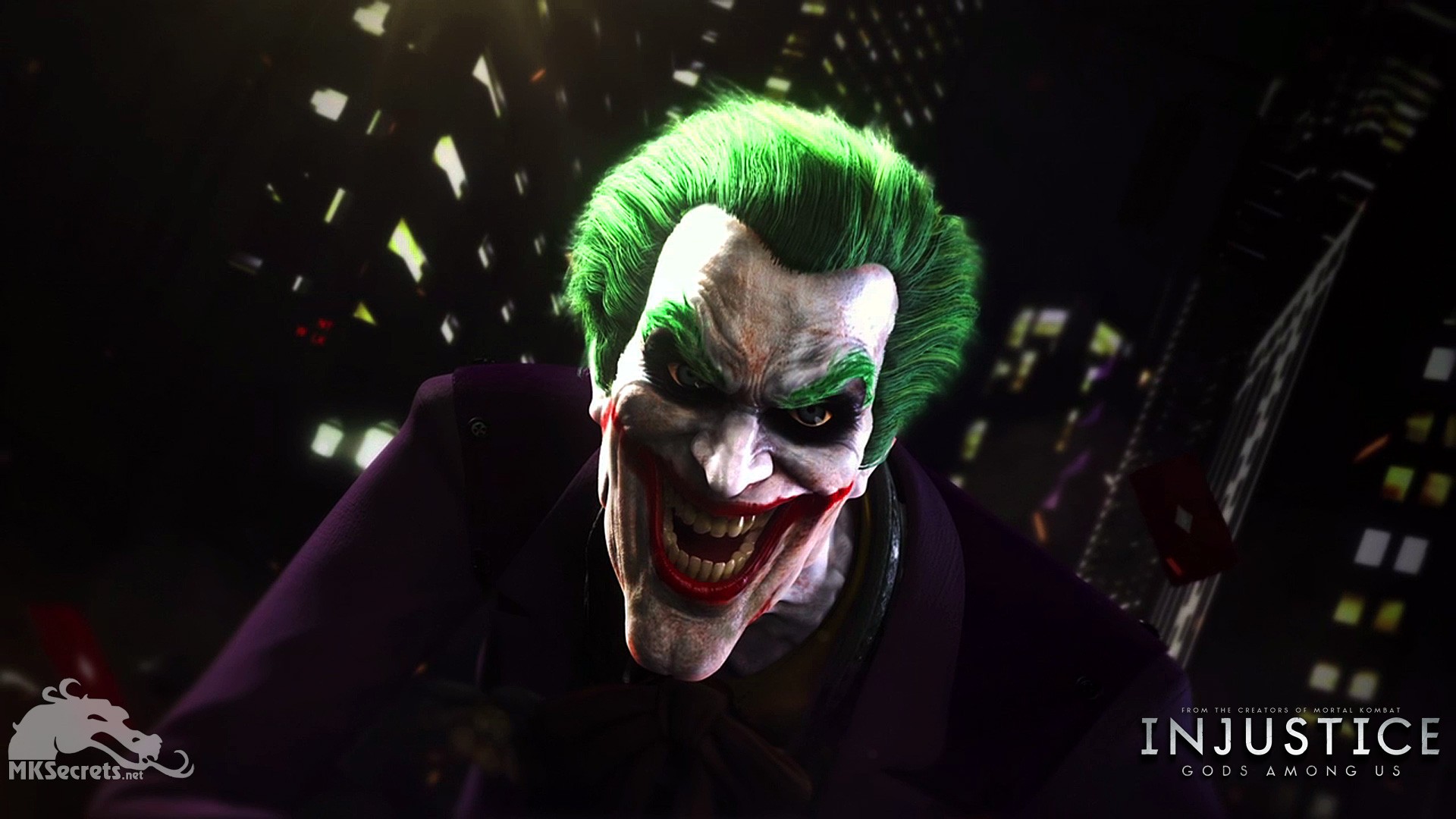 Laden Sie das Joker, Computerspiele, Injustice: Gods Among Us, Injustice-Bild kostenlos auf Ihren PC-Desktop herunter