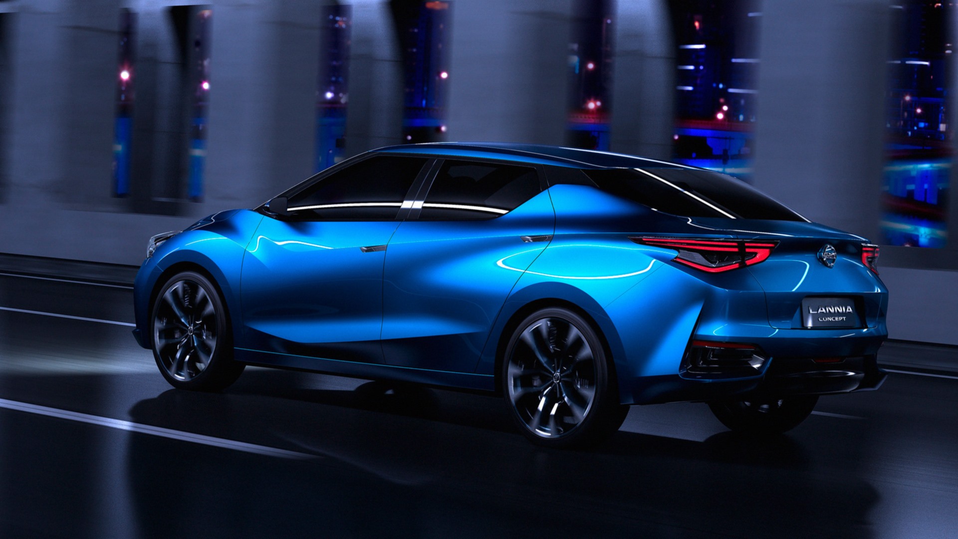 Télécharger des fonds d'écran Nissan Lannia Concept 2014 HD