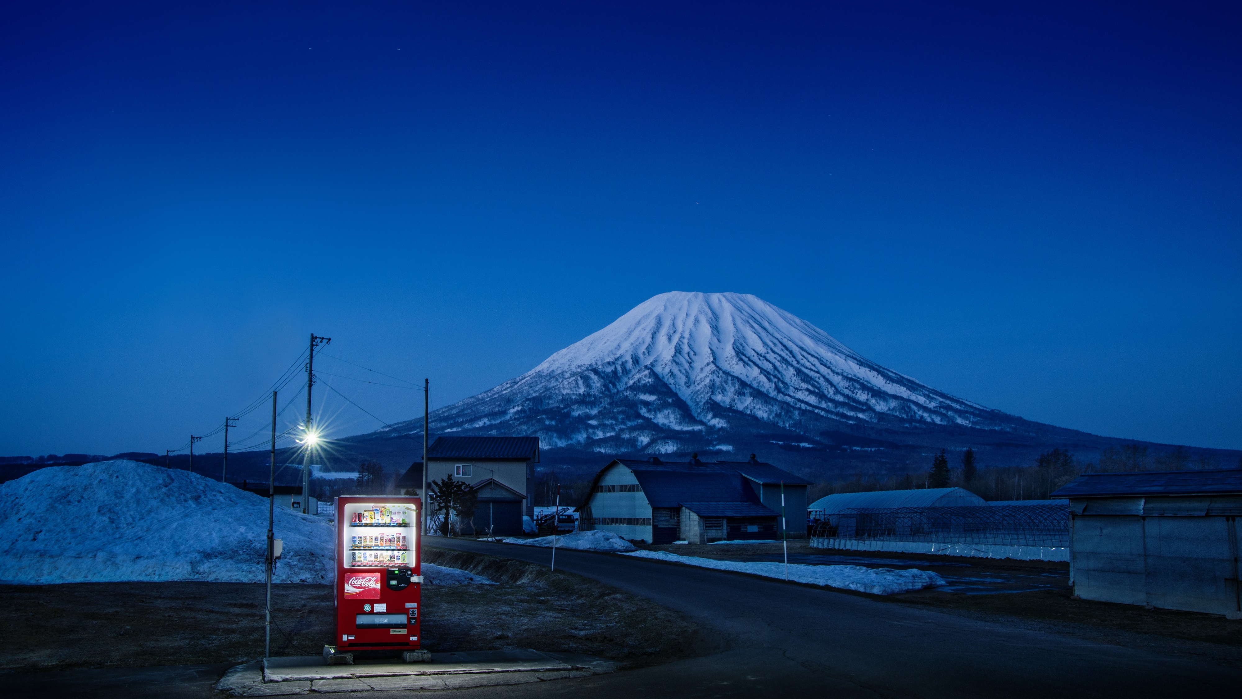 Free download wallpaper Mountains, Mountain, Japan, Photography on your PC desktop