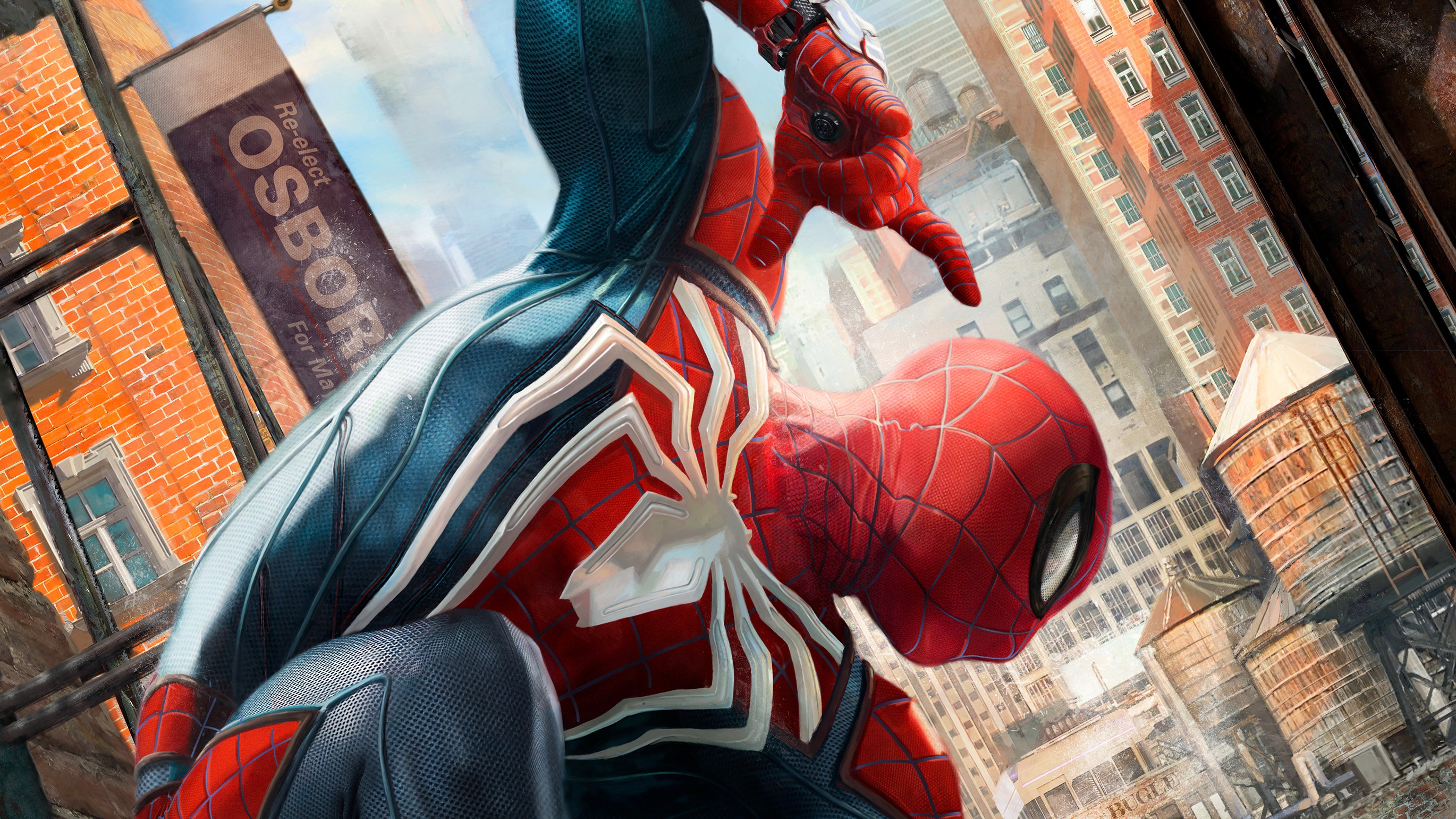 Free download wallpaper Spider Man, Video Game, Spider Man (Ps4) on your PC desktop