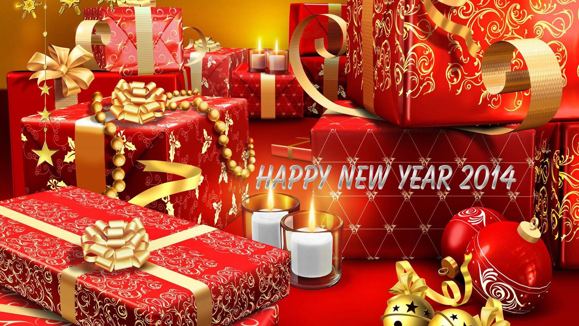 Free download wallpaper New Year, Holiday, New Year 2014 on your PC desktop