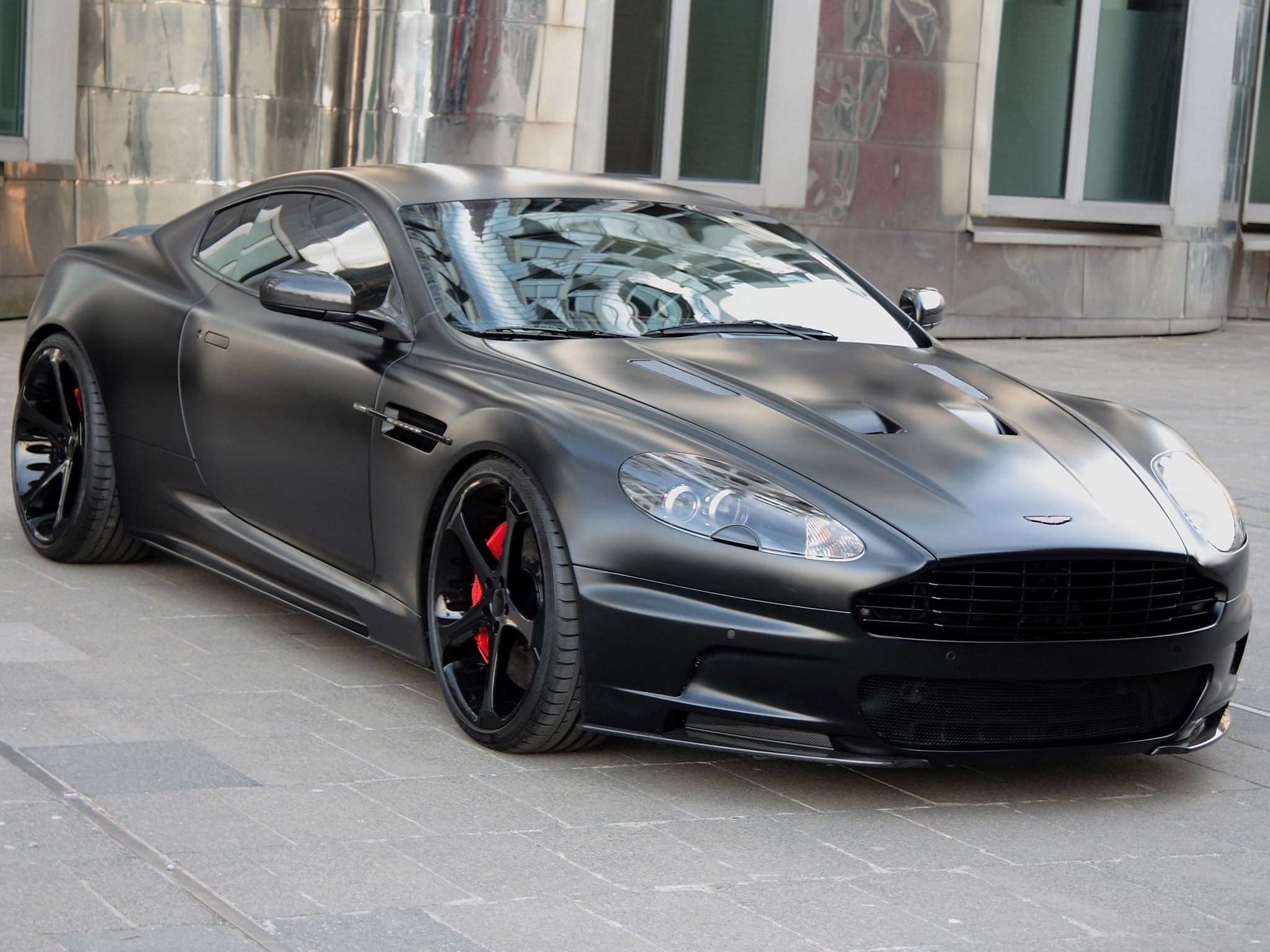 Free download wallpaper Auto, Building, Dbs, 2011, Cars, Front View, Aston Martin on your PC desktop