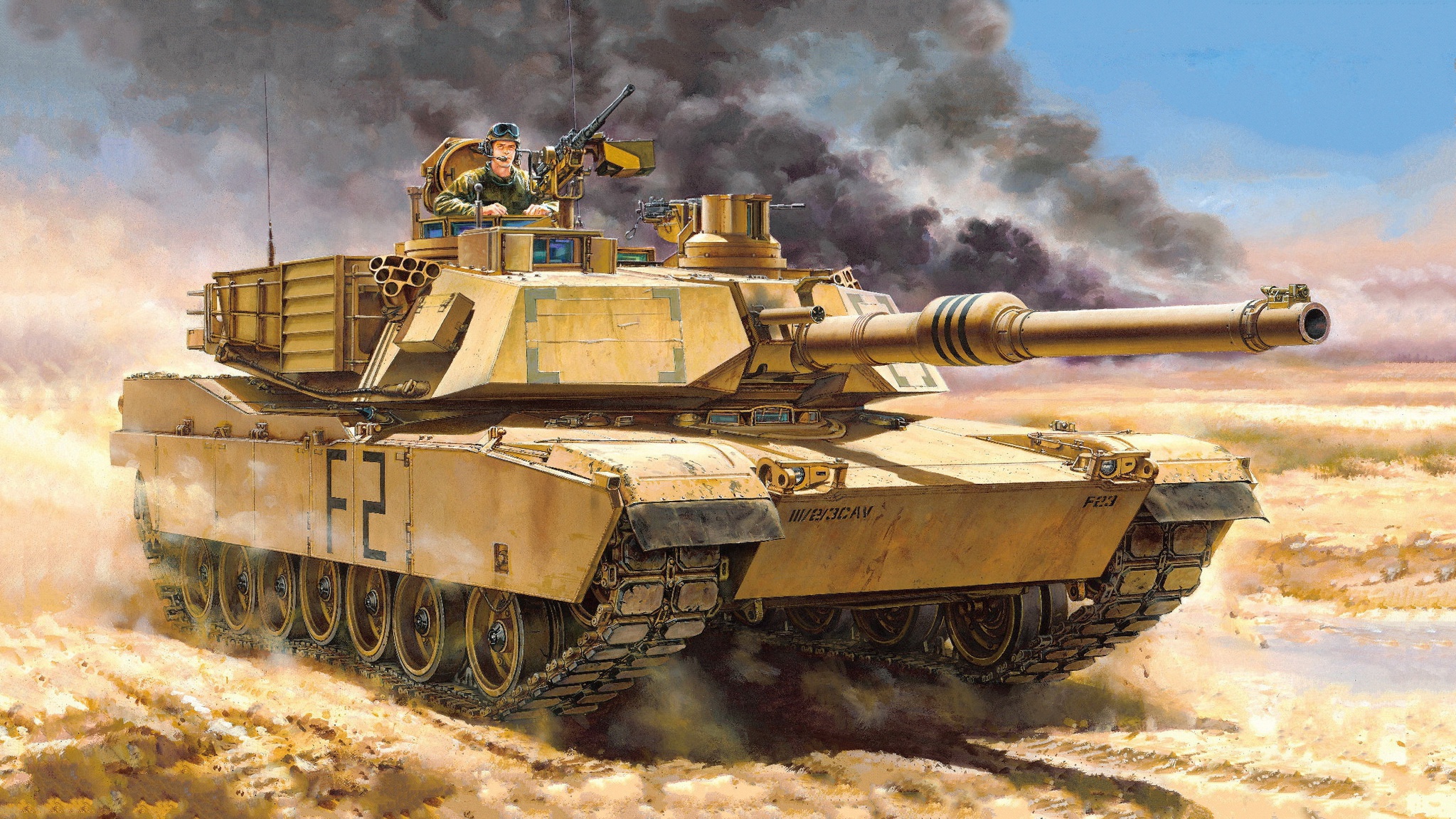 Laden Sie das Panzer, Militär, M1 Abrams-Bild kostenlos auf Ihren PC-Desktop herunter
