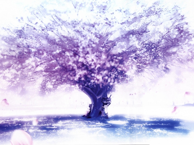 Download mobile wallpaper Anime, Tree, Touhou, Reimu Hakurei, Marisa Kirisame for free.