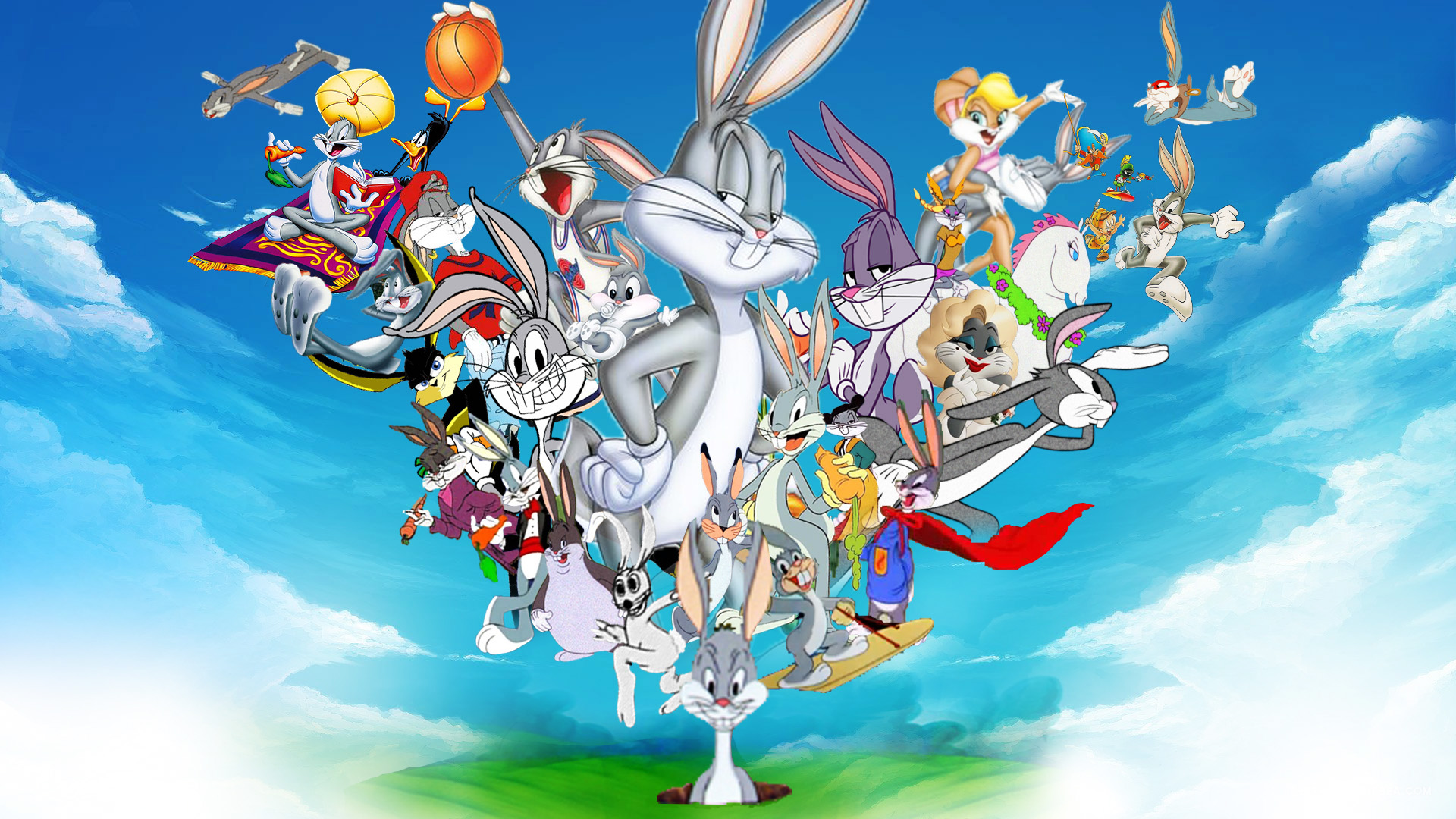 new looney tunes, looney tunes: back in action, tv show, basketball, bugs bunny, daffy duck, elmer fudd, lola bunny, loonatics unleashed, marvin the martian, space jam, the bugs bunny road runner movie, the looney tunes show, who framed roger rabbit, yosemite sam, looney tunes