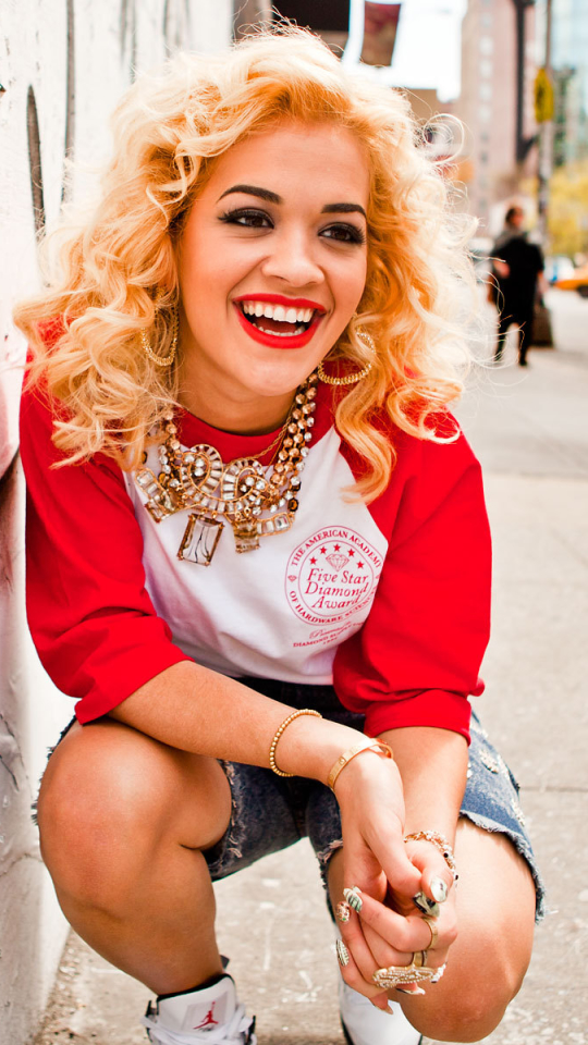 Download mobile wallpaper Music, Rita Ora for free.