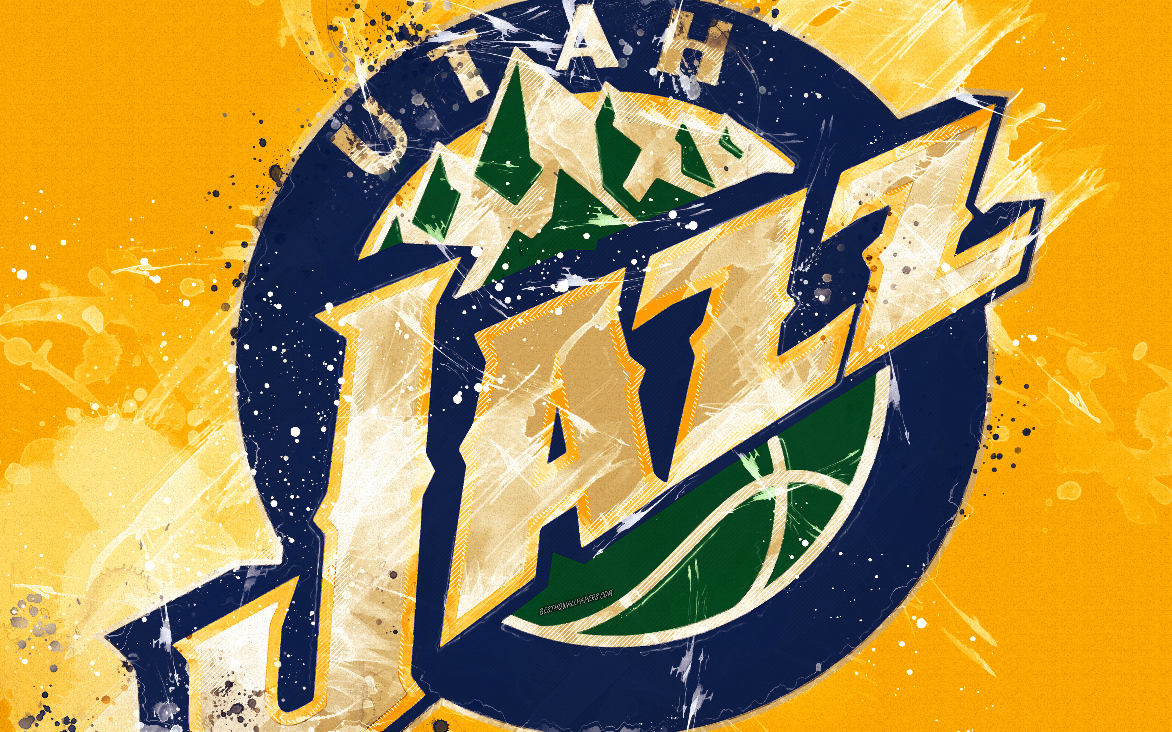 Baixe gratuitamente a imagem Esportes, Basquetebol, Logotipo, Nba, Utah Jazz na área de trabalho do seu PC