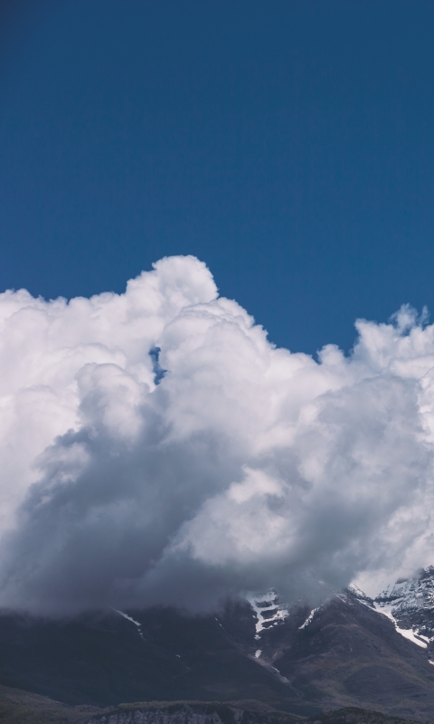 Handy-Wallpaper Natur, Berg, Gebirge, Wolke, Erde/natur kostenlos herunterladen.