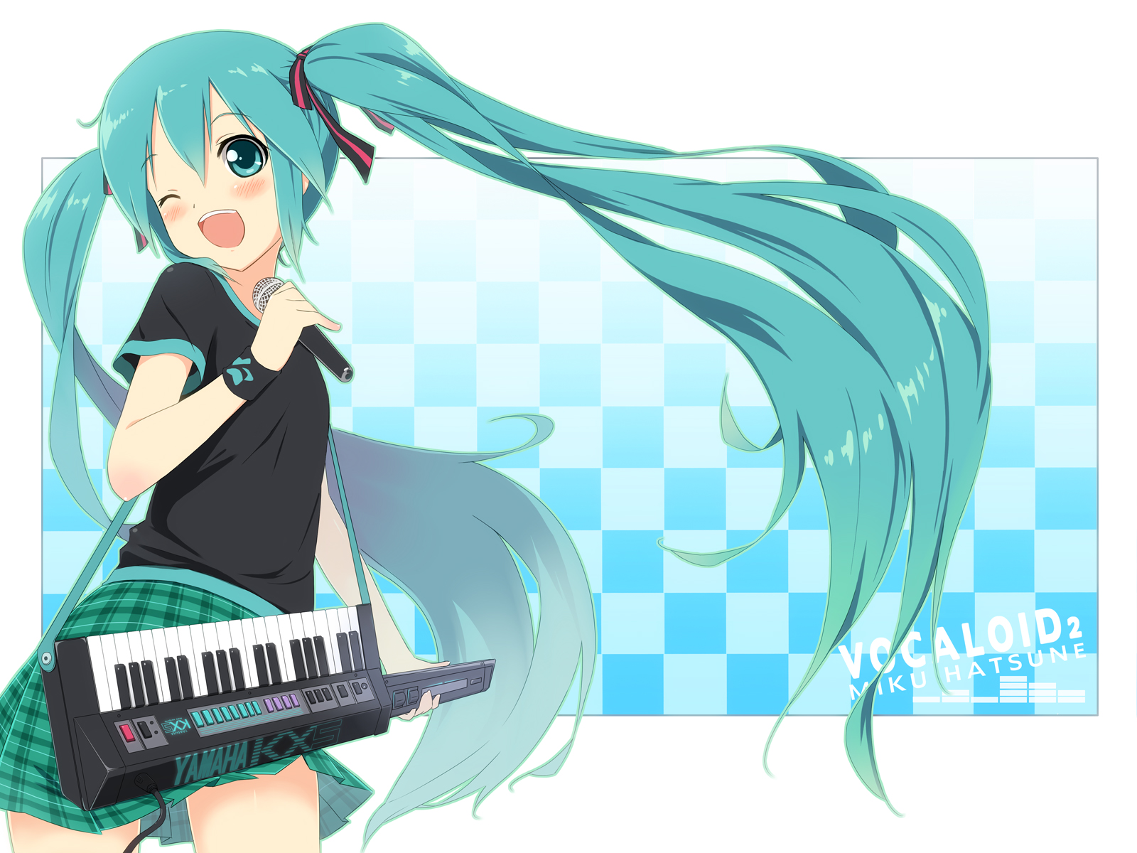 Handy-Wallpaper Klavier, Vocaloid, Hatsune Miku, Animes kostenlos herunterladen.