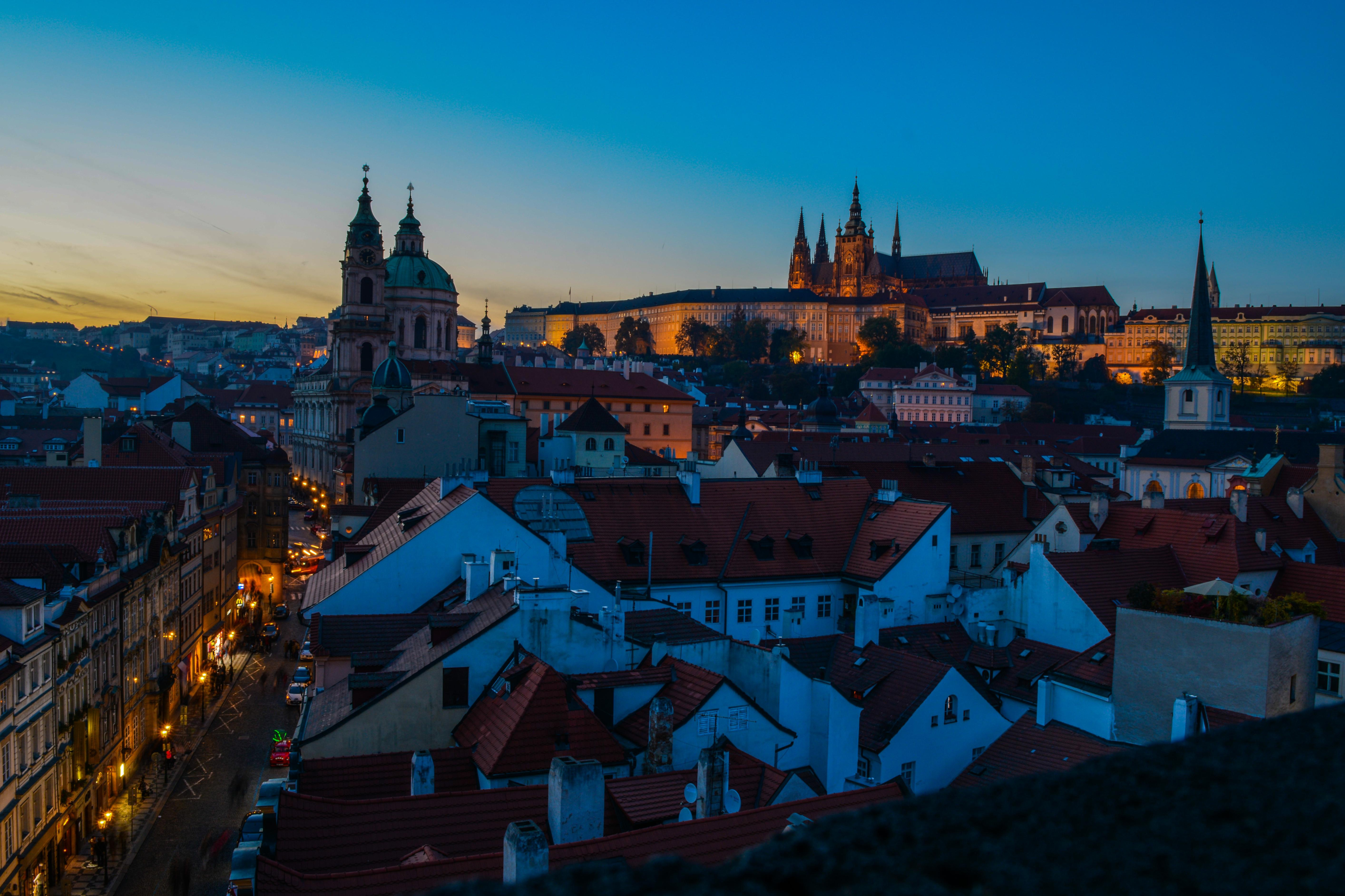 無料モバイル壁紙都市, プラハ, チェコ共和国, マンメイドをダウンロードします。