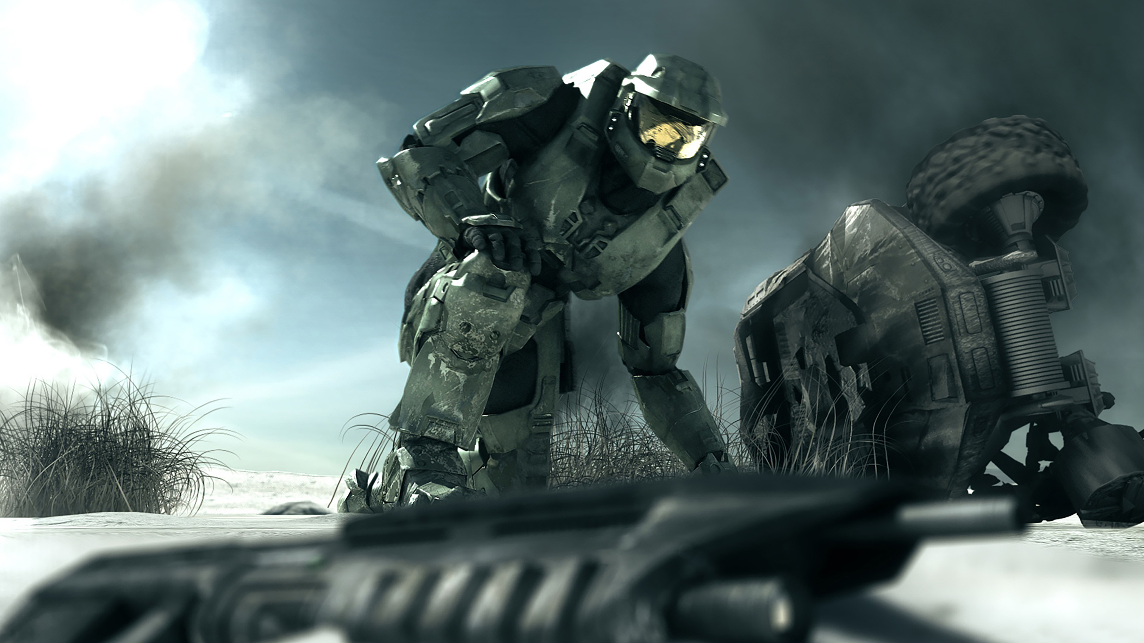 Descarga gratuita de fondo de pantalla para móvil de Aureola, Videojuego, Halo 3.