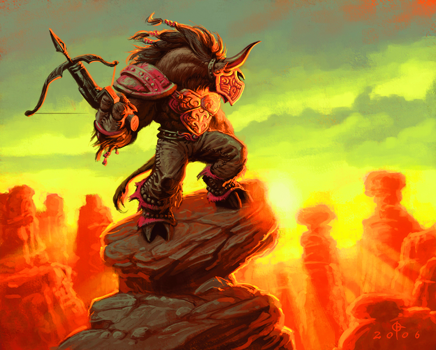 Download mobile wallpaper Tauren (World Of Warcraft), World Of Warcraft, Warcraft, Video Game for free.
