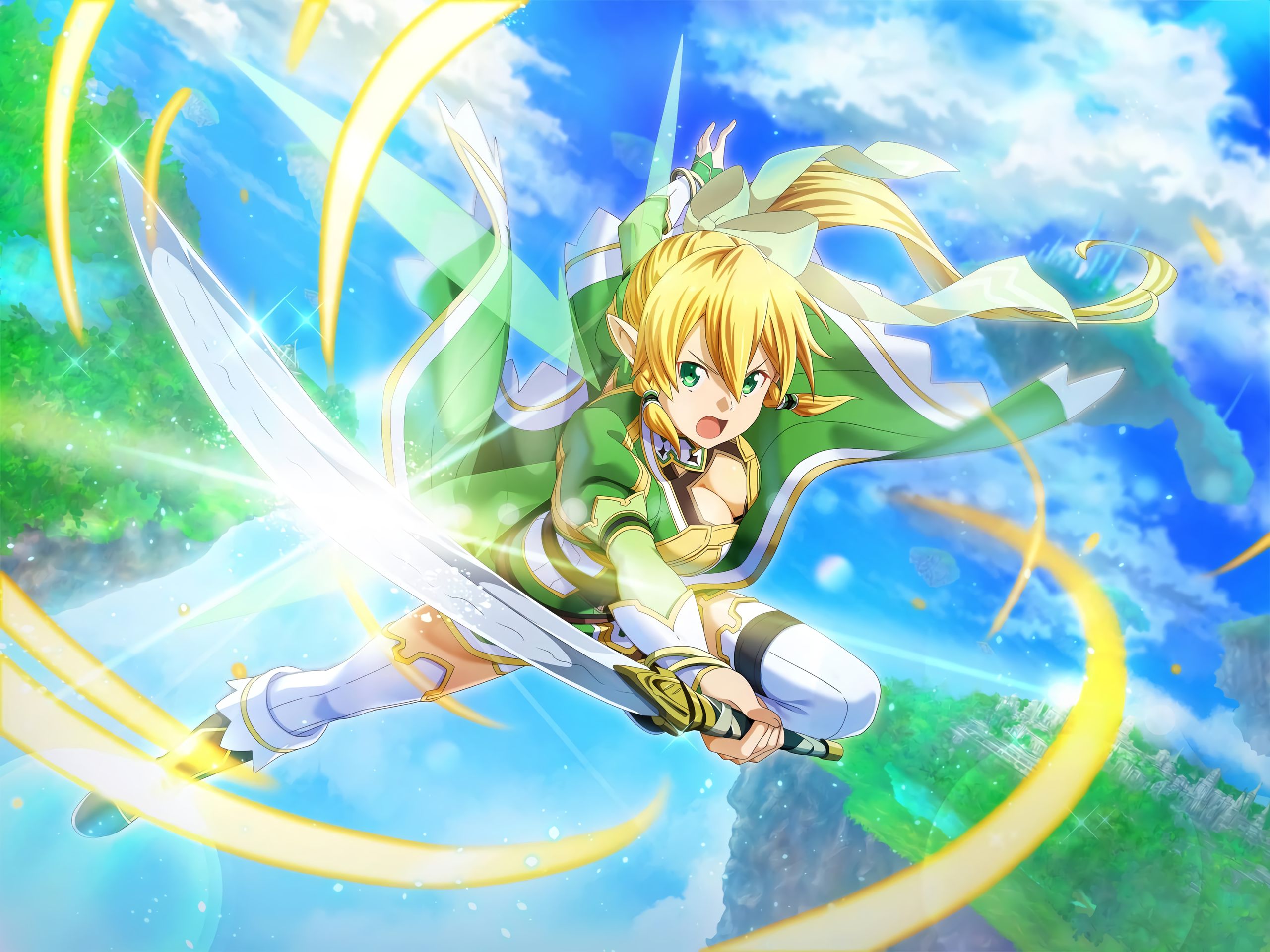 Free download wallpaper Anime, Sword Art Online, Leafa (Sword Art Online) on your PC desktop