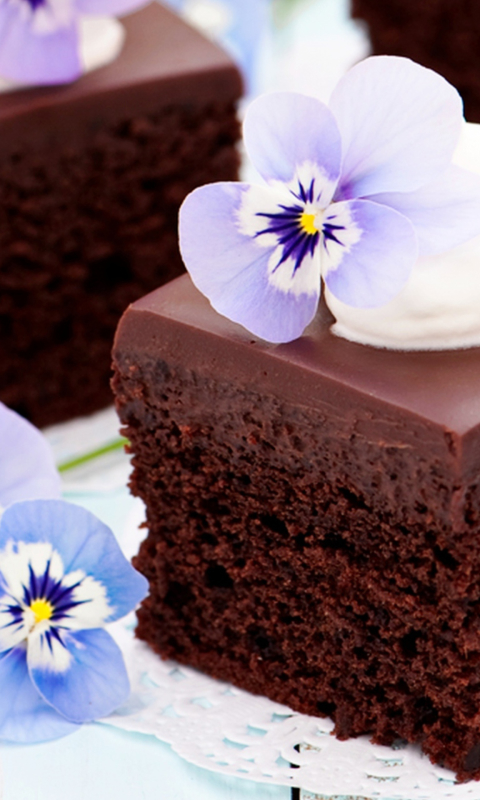 Download mobile wallpaper Food, Chocolate, Cake for free.