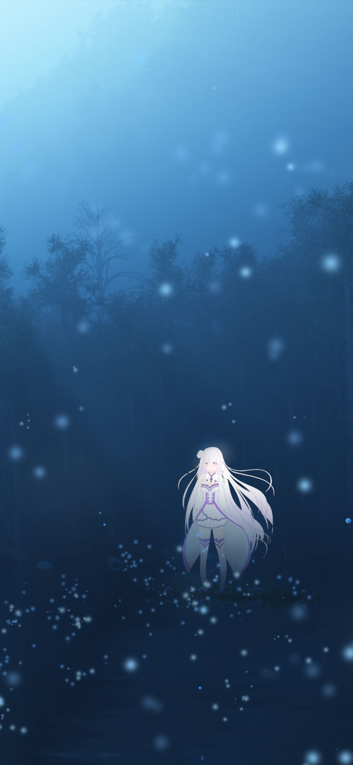 Handy-Wallpaper Animes, Emilia (Re: Zero), Re:zero Das Leben In Einer Anderen Welt Beginnen kostenlos herunterladen.