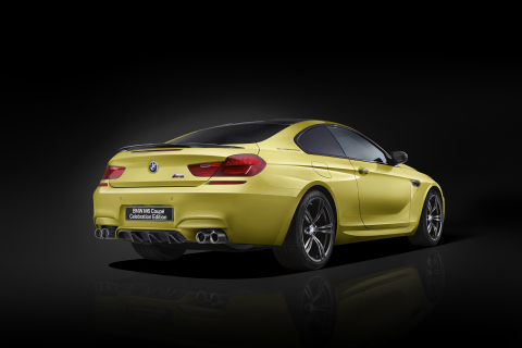 Download mobile wallpaper Bmw, Car, Bmw M6, Vehicle, Vehicles, Yellow Car, Bmw M6 Coupe for free.